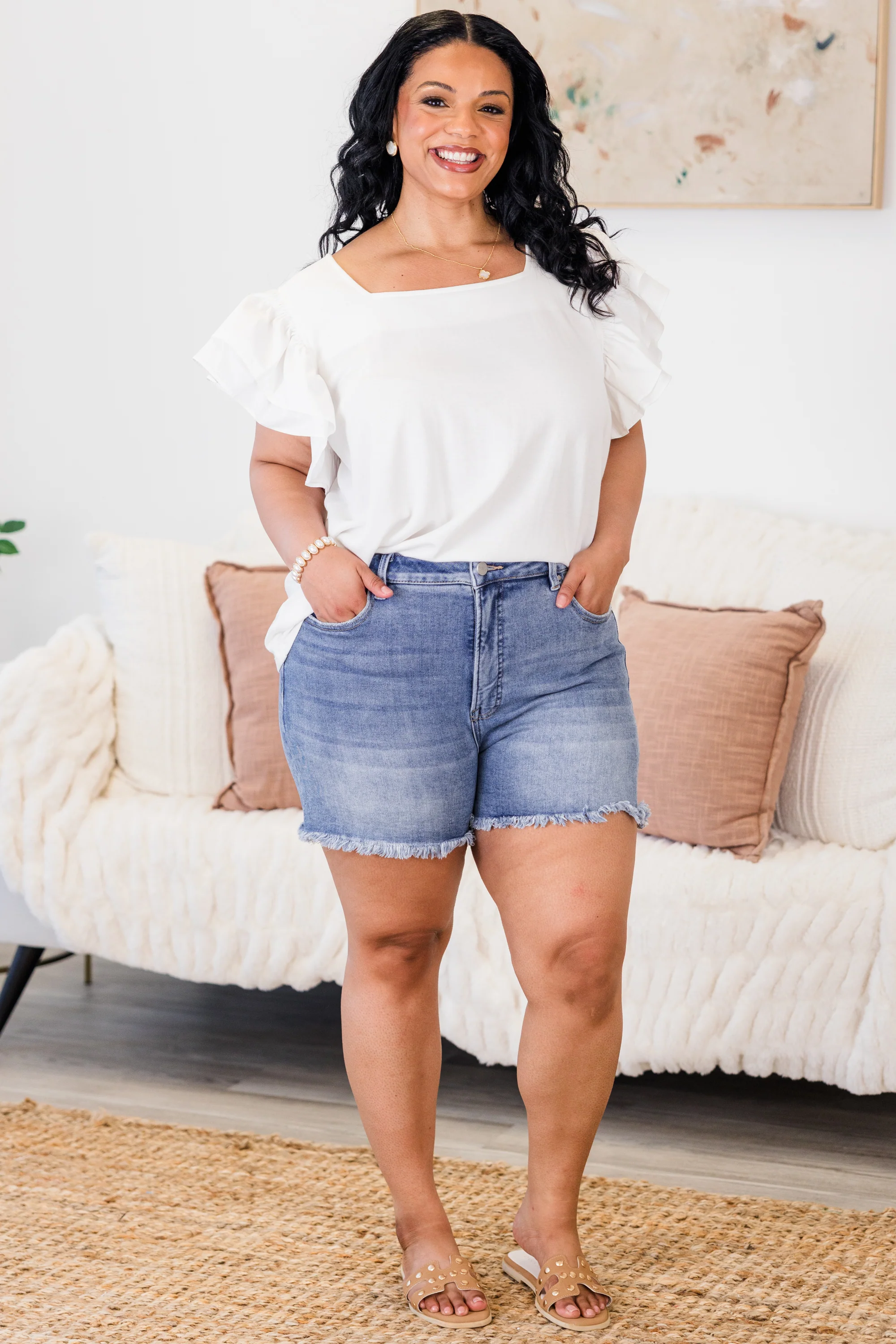 Feeling Beautiful Shorts, Medium - Giverhouse