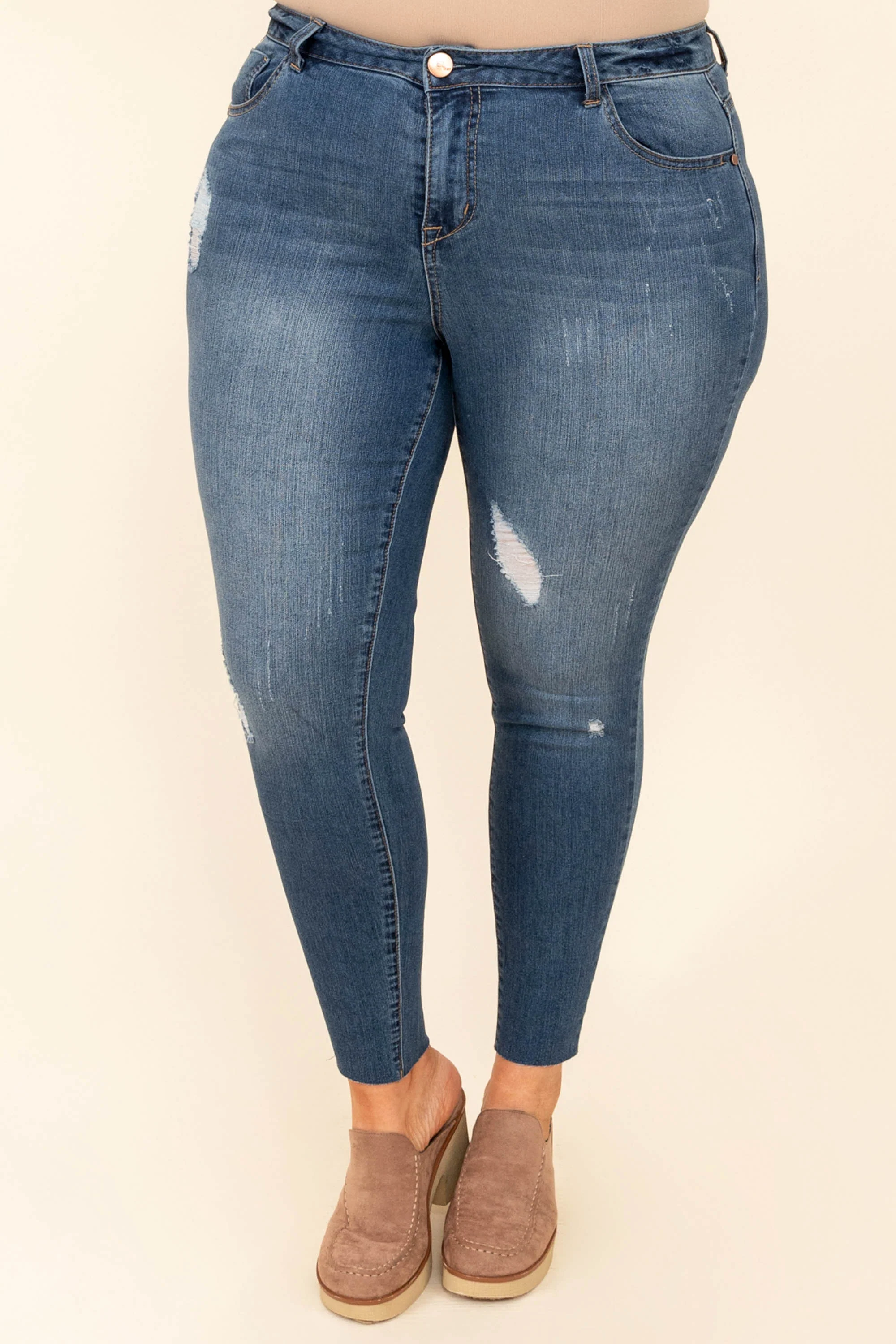 Don't Disturb Me Jeans, Dark Wash - Giverhouse