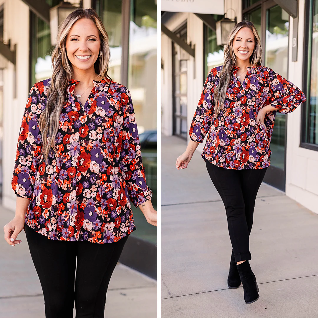 I Want You To Know Top, Black - Giverhouse