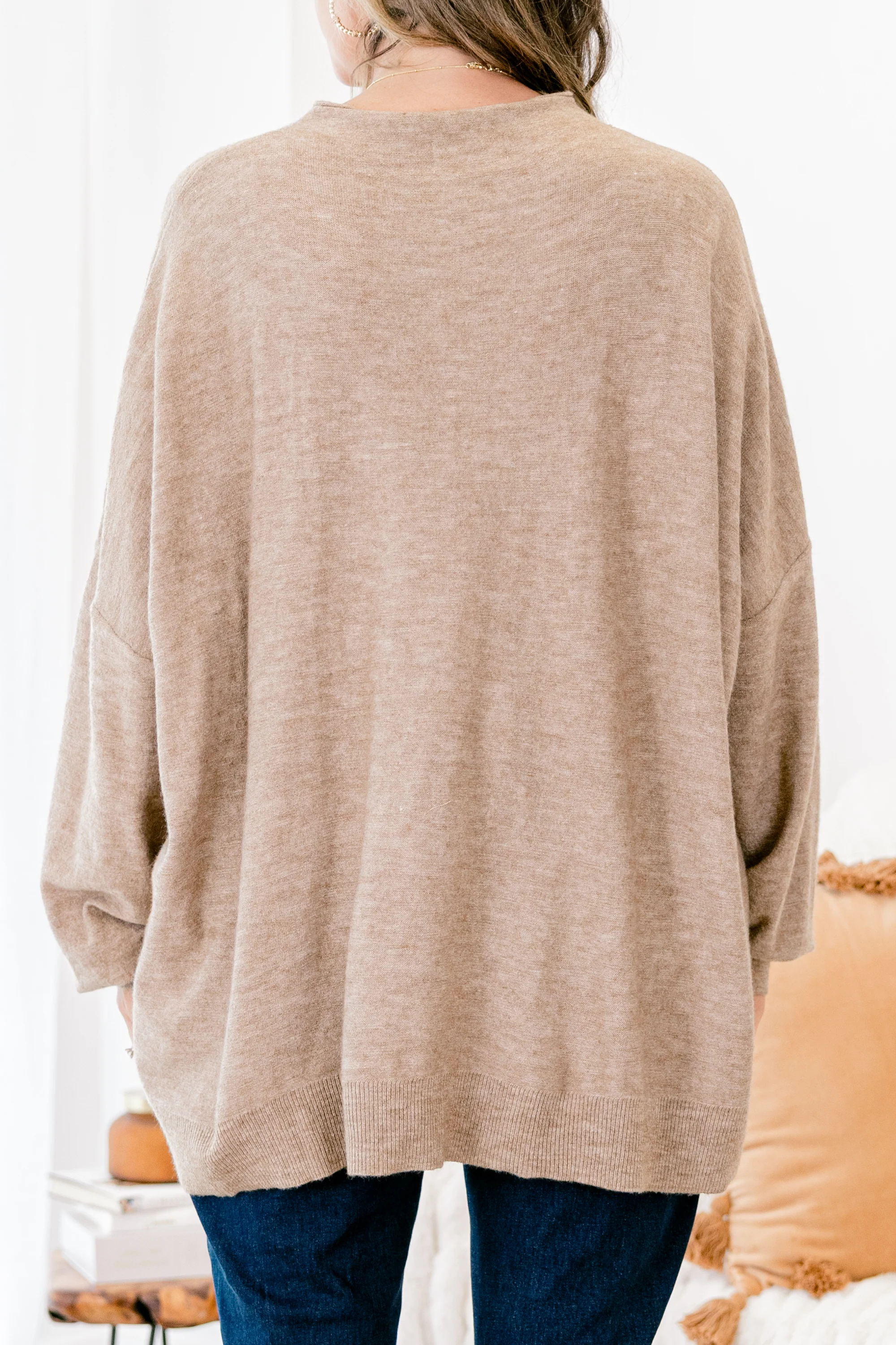 On My Own Sweater, Oatmeal - Giverhouse