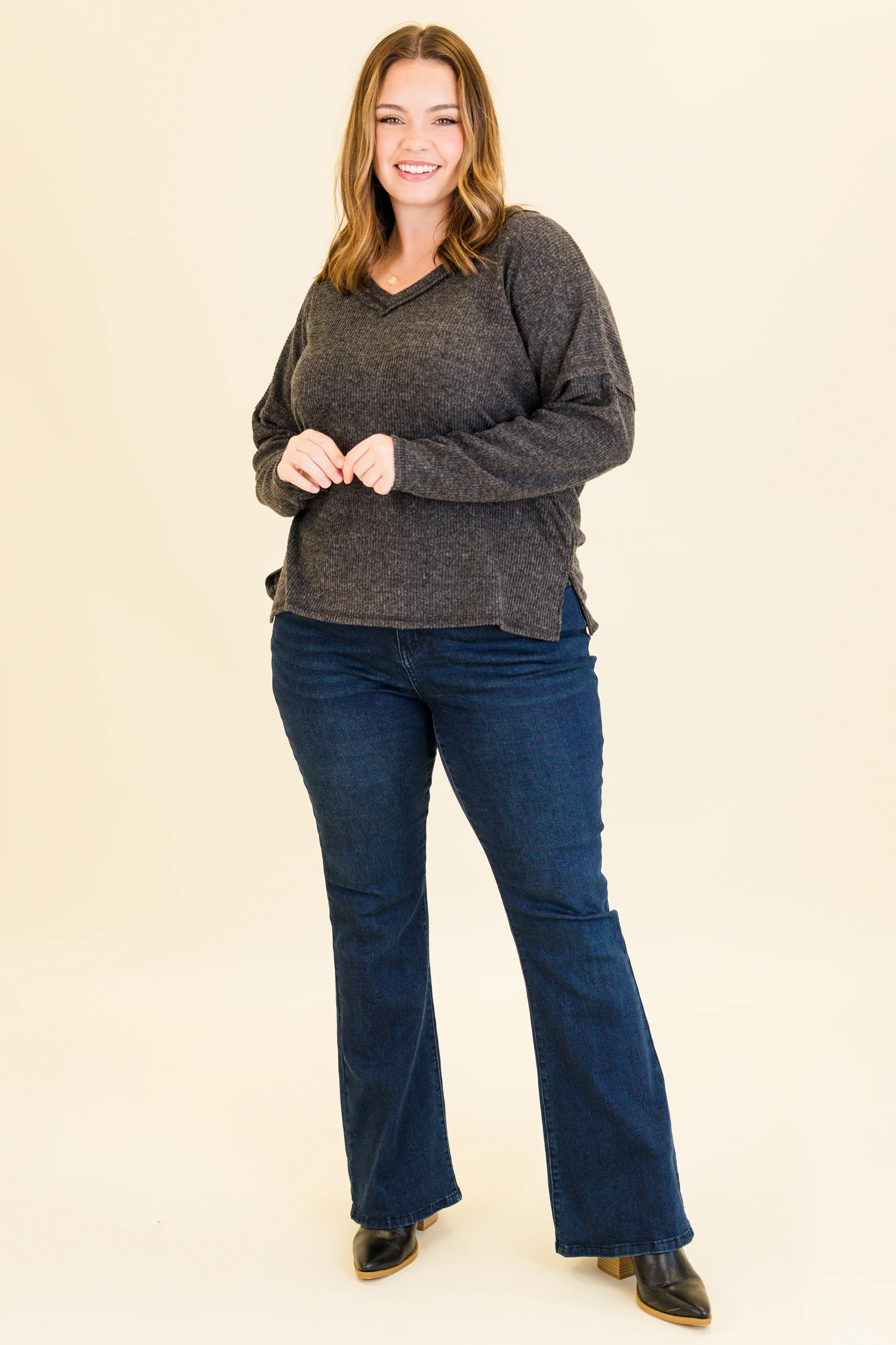 I Will Call You Later Top, Black - Giverhouse