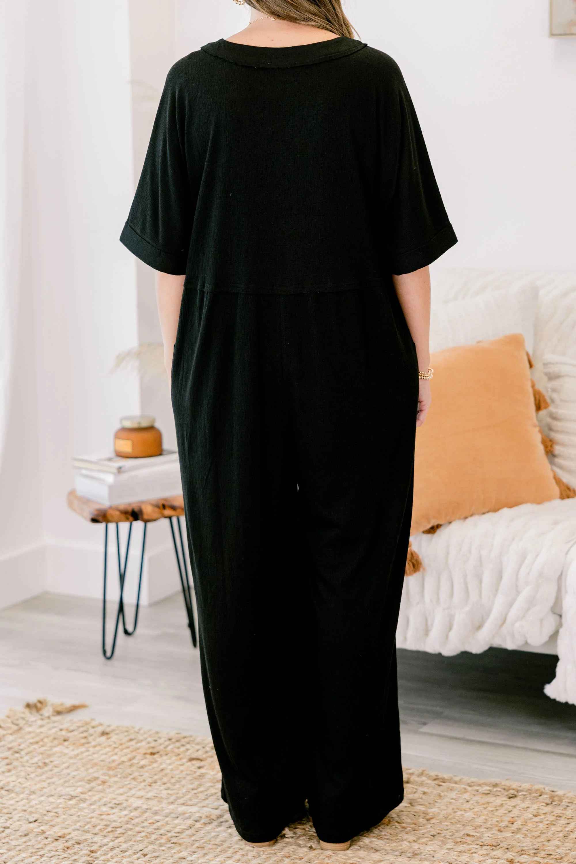 All Clear Jumpsuit, Black - Giverhouse
