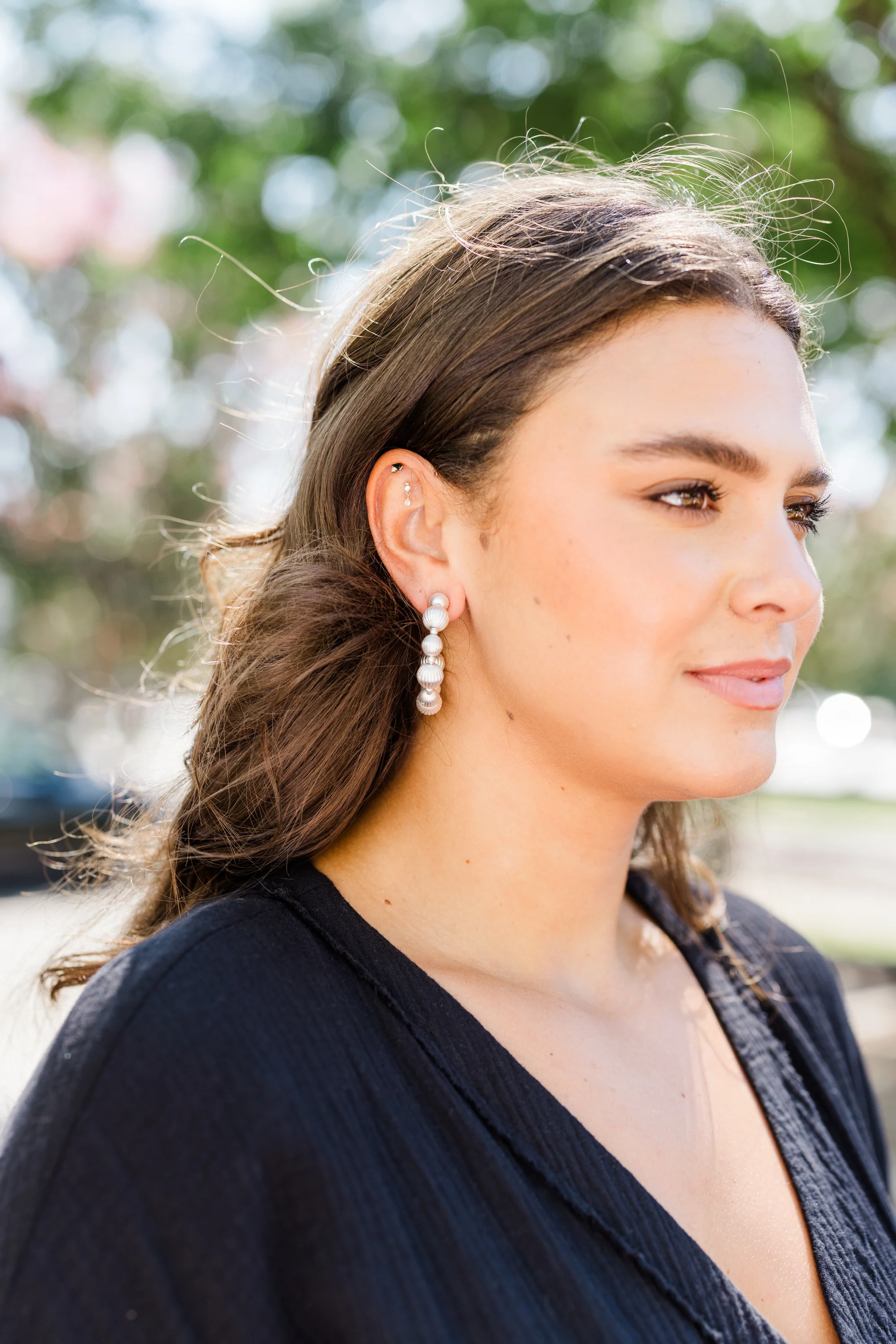 Home To My Lover Earrings, Silver - Giverhouse