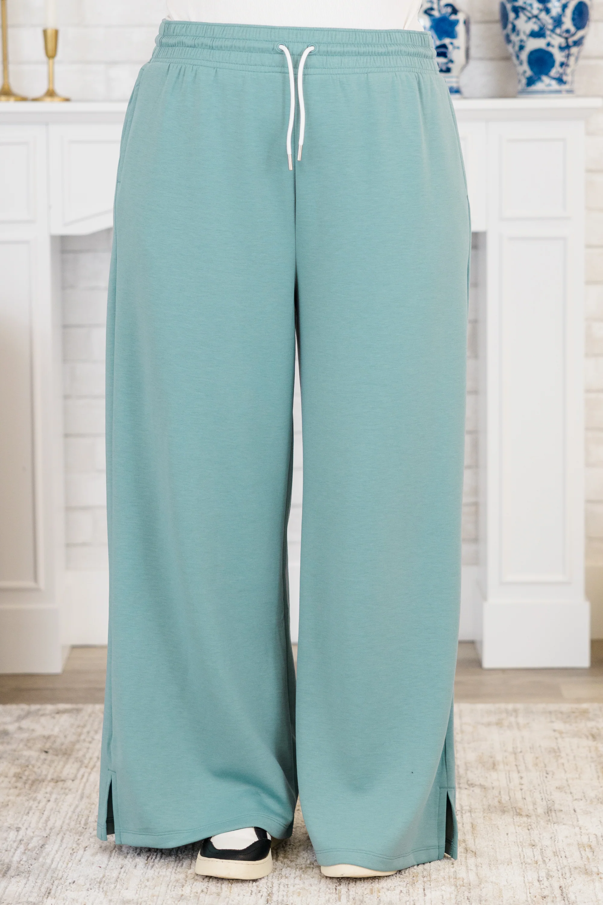 Loungin' With You Pants, Blue Grey - Giverhouse