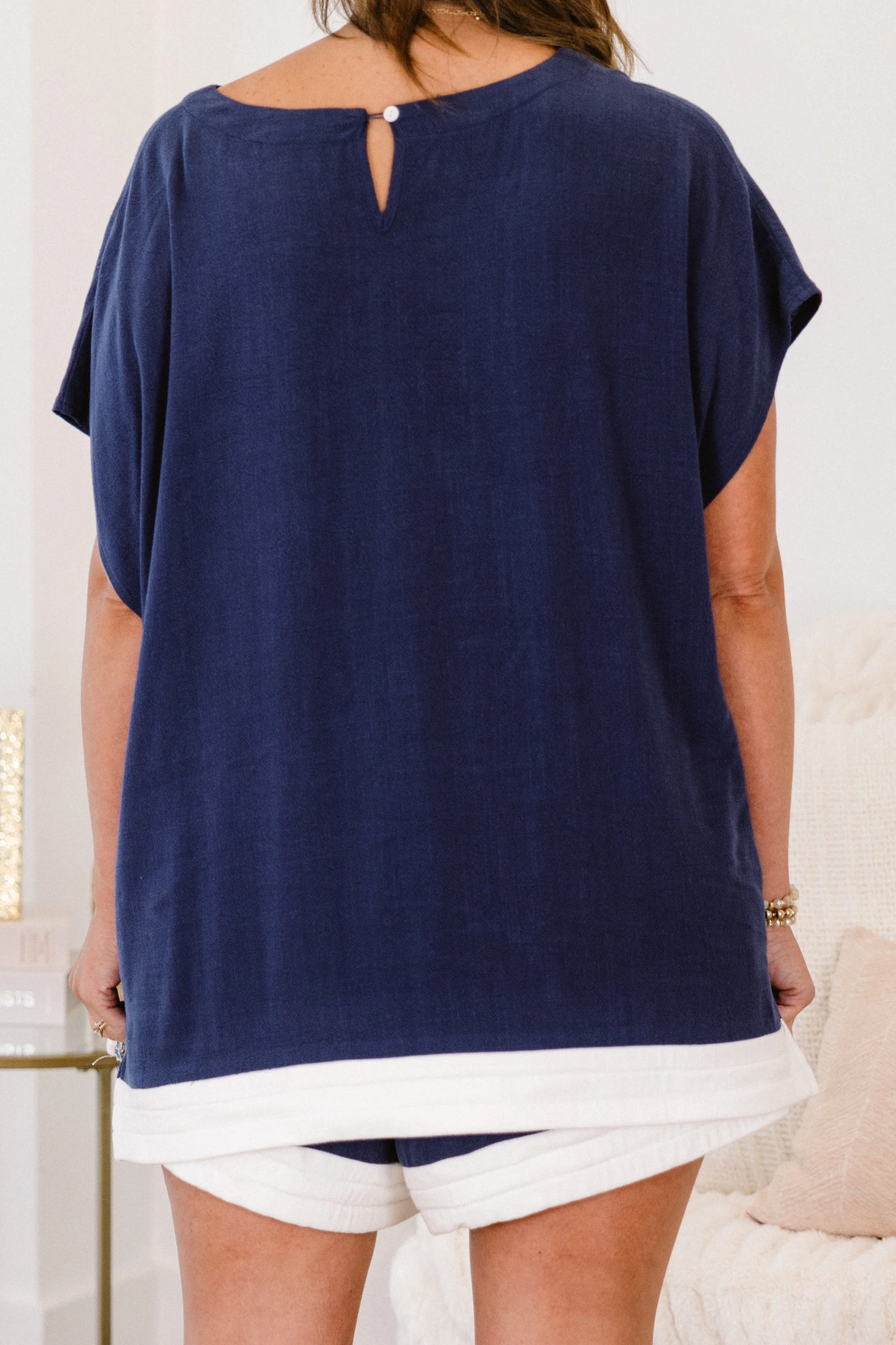 Limitless Time Top, Navy - Giverhouse