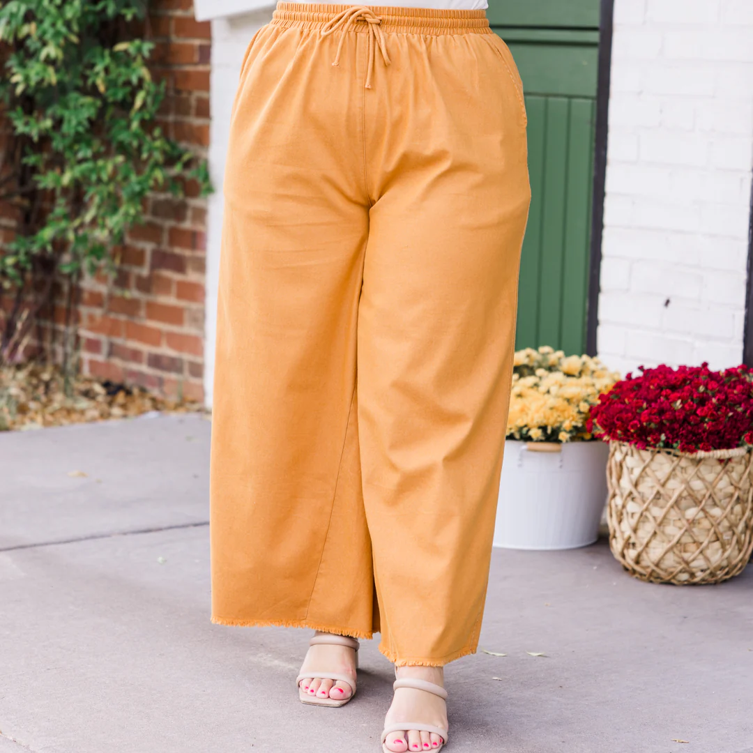 Spanish Tile Pants, Orange - Giverhouse