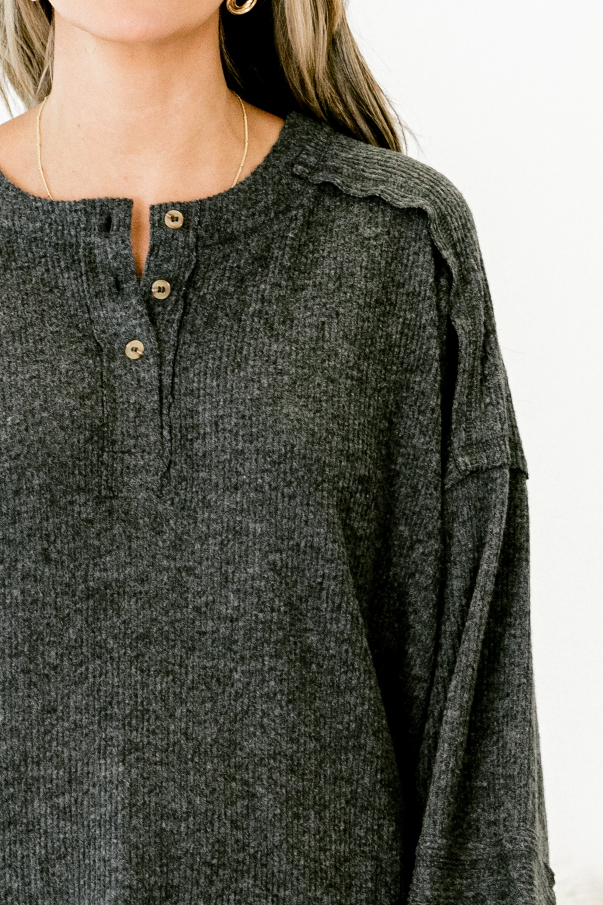 Chill Days Sweater, Black - Giverhouse