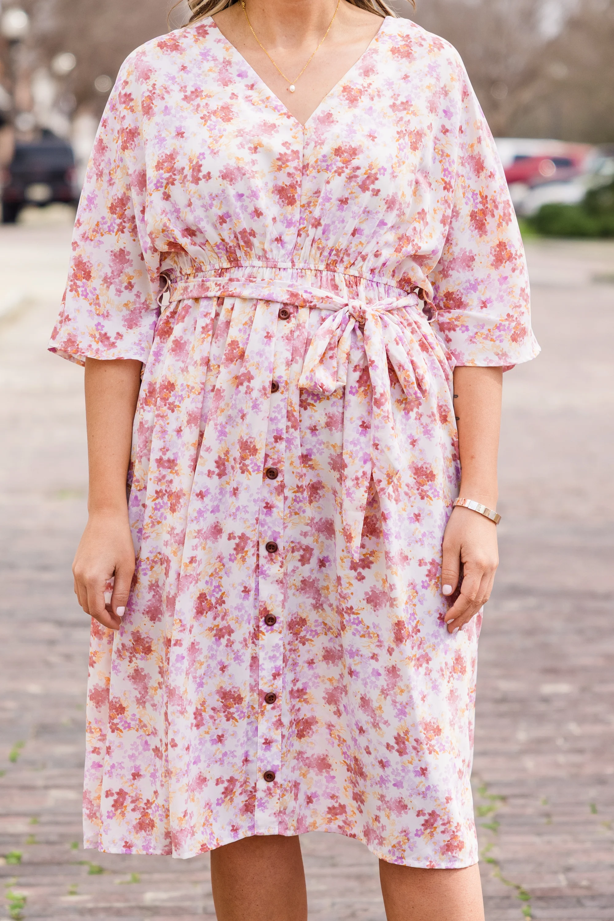 Confide In You Dress, Pink - Giverhouse