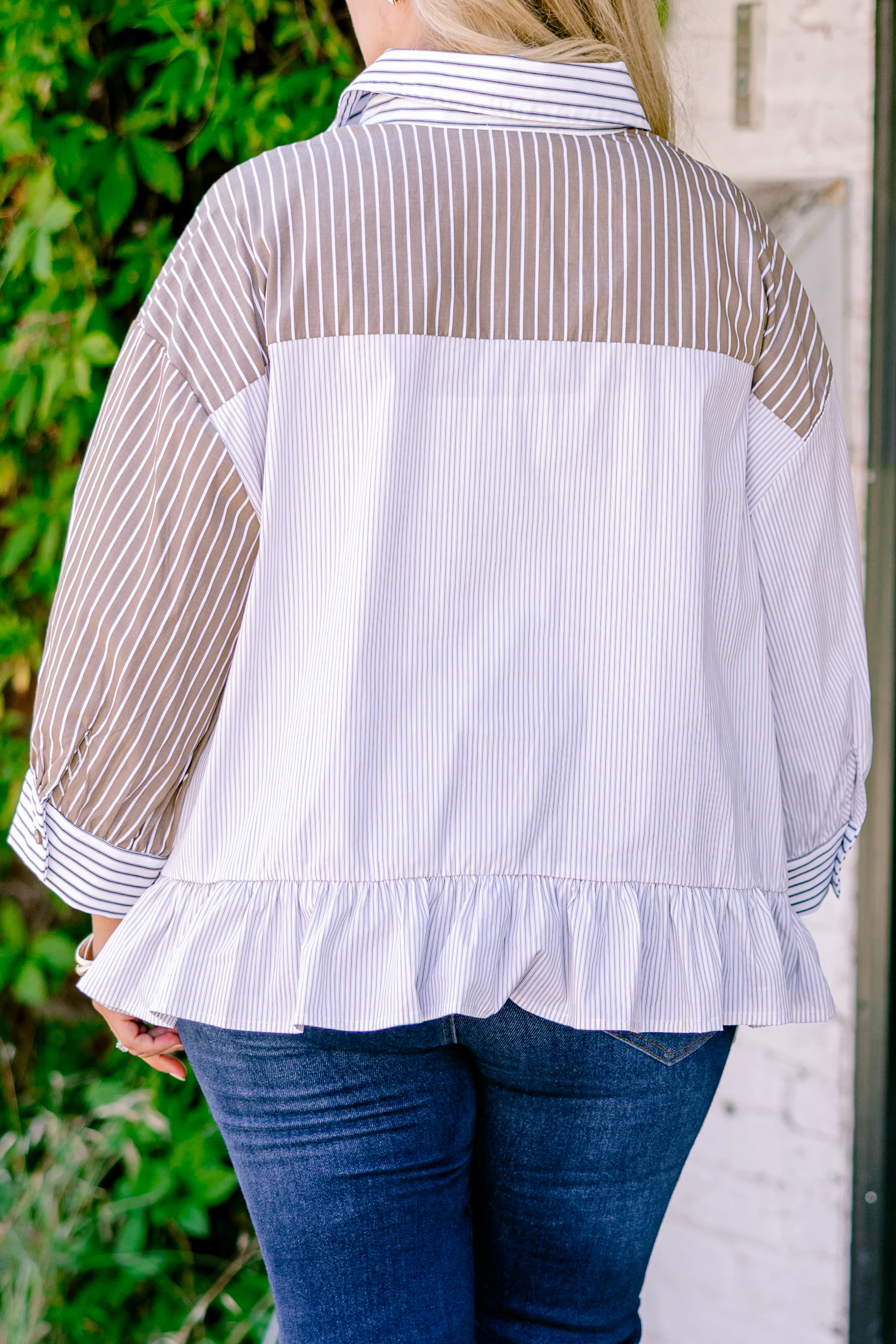 Feel Free Top, Brown Multi - Giverhouse