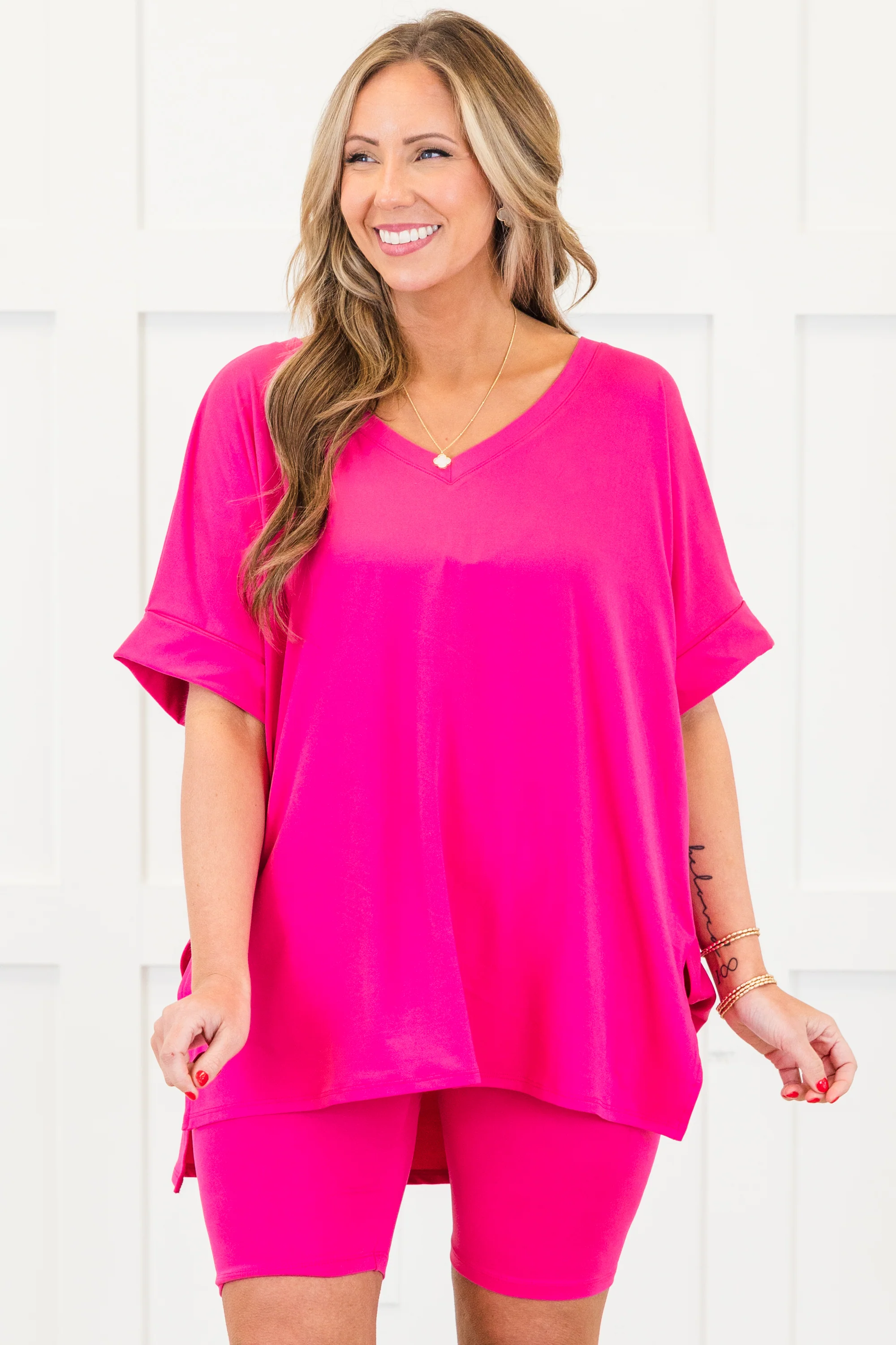 Bare Necessities Set, Neon Hot Pink - Giverhouse