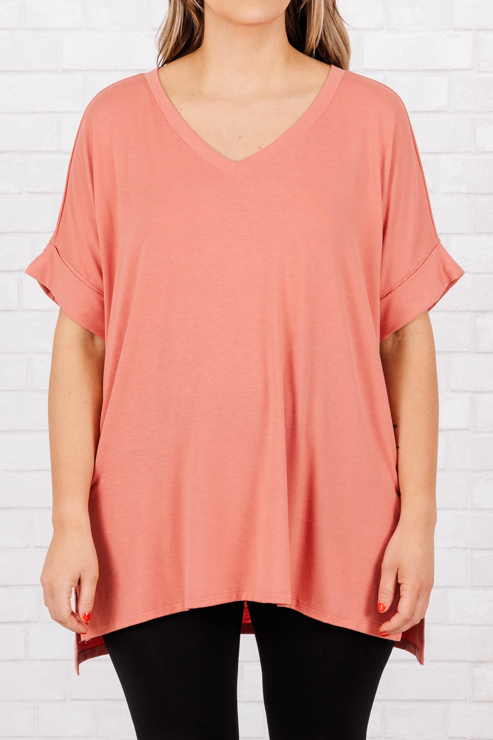 Comfy Travels Top, Ash Rose - Giverhouse