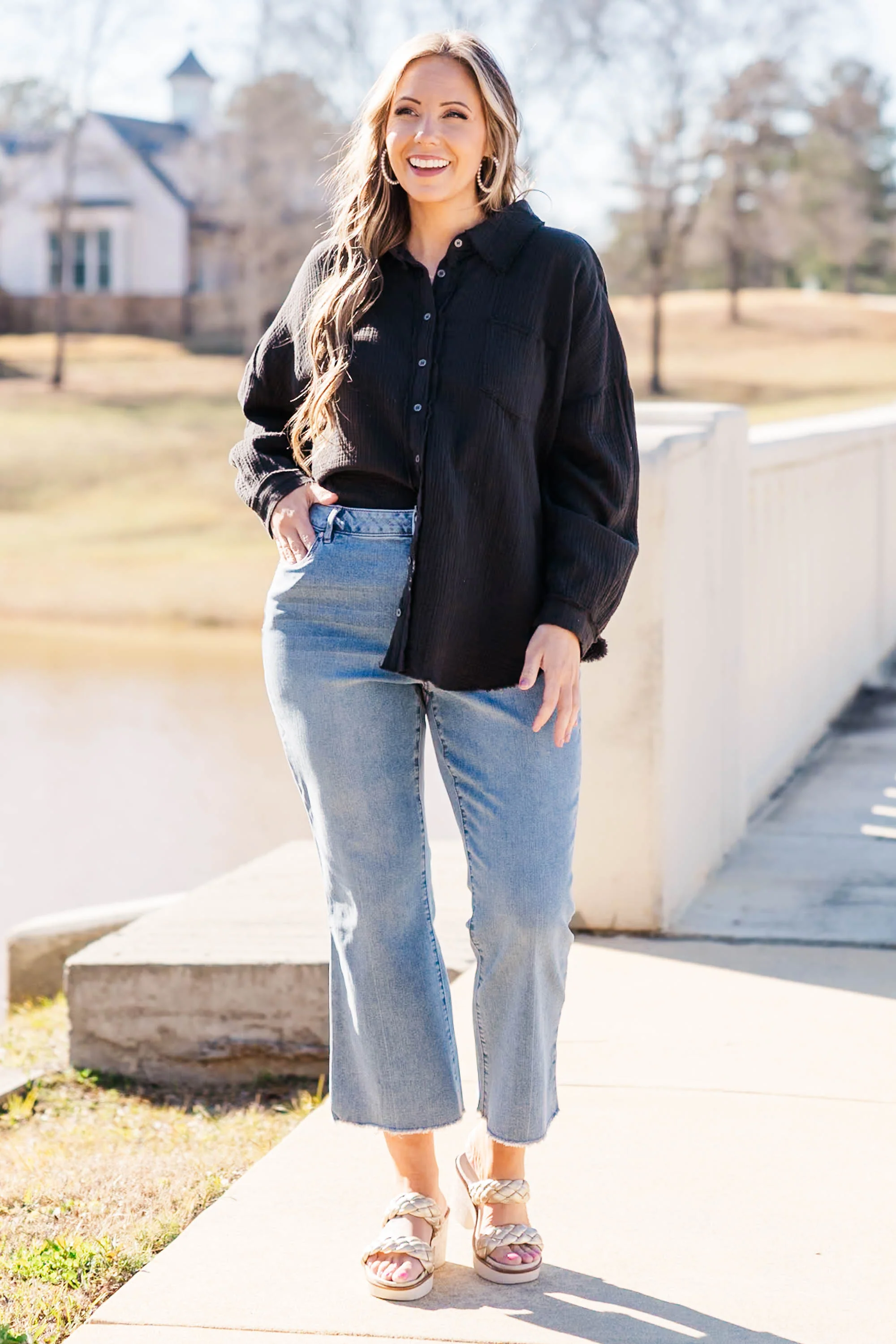 Act Of Faith Top, Black - Giverhouse