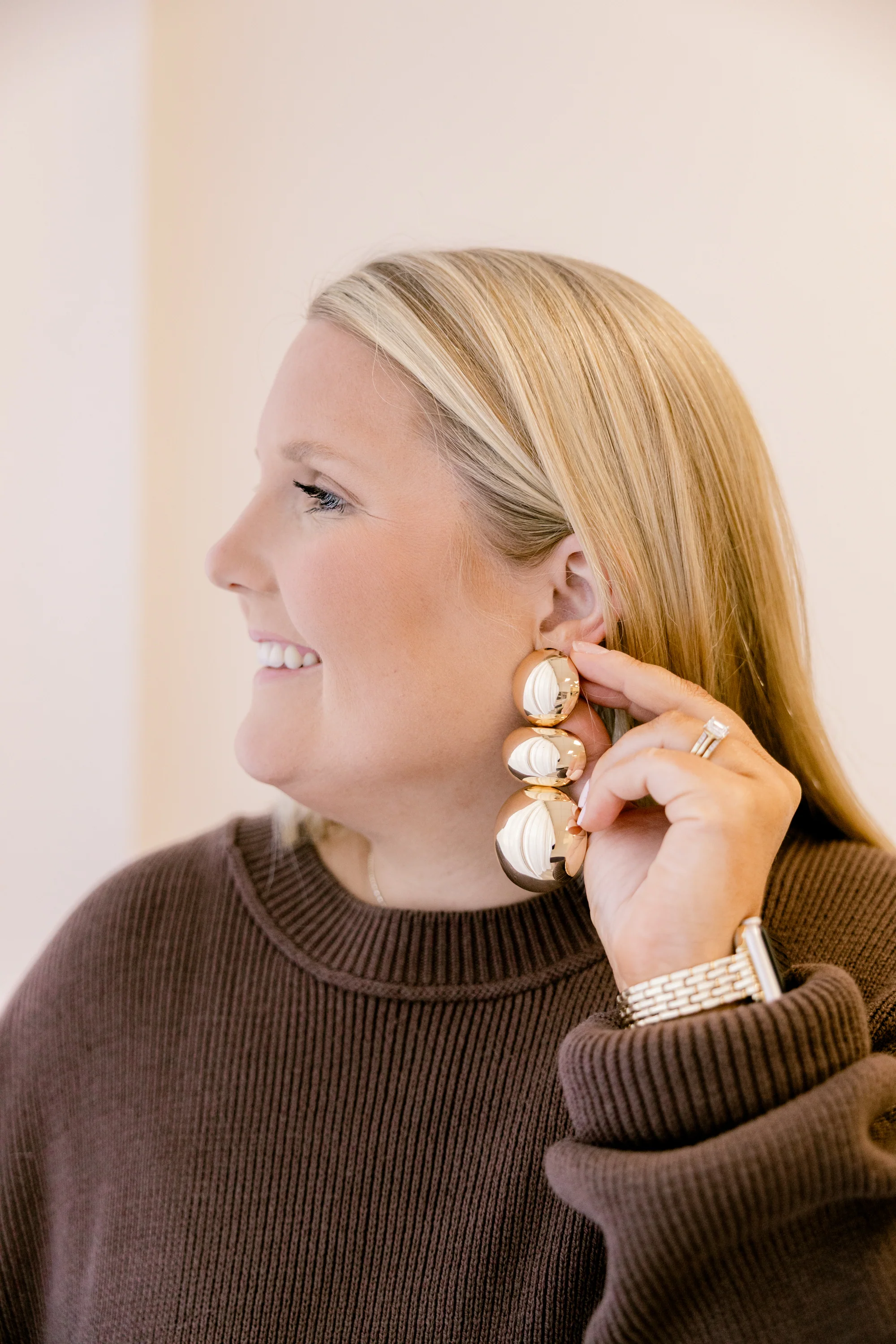 Living Daydream Earrings, Gold - Giverhouse