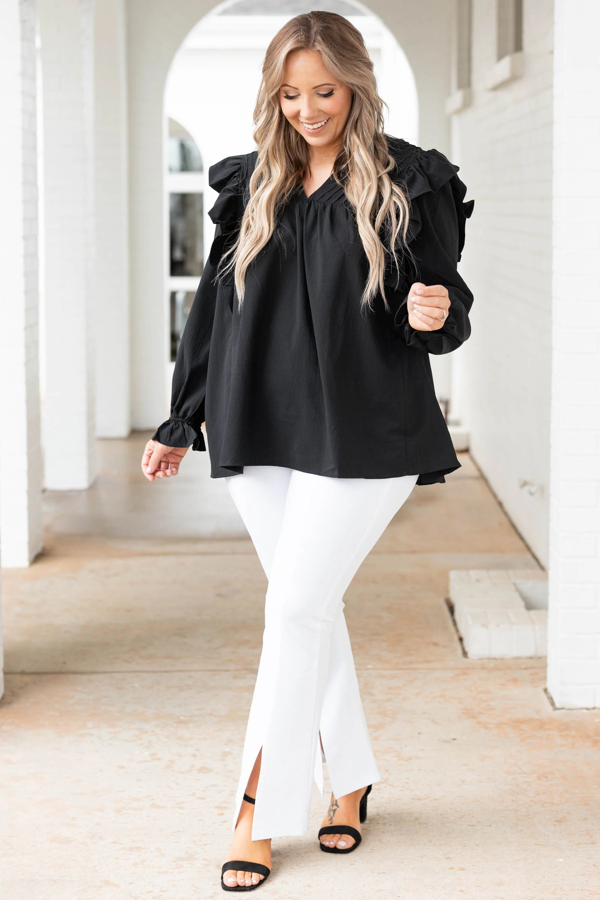 Don't Pass By Pants, White - Giverhouse