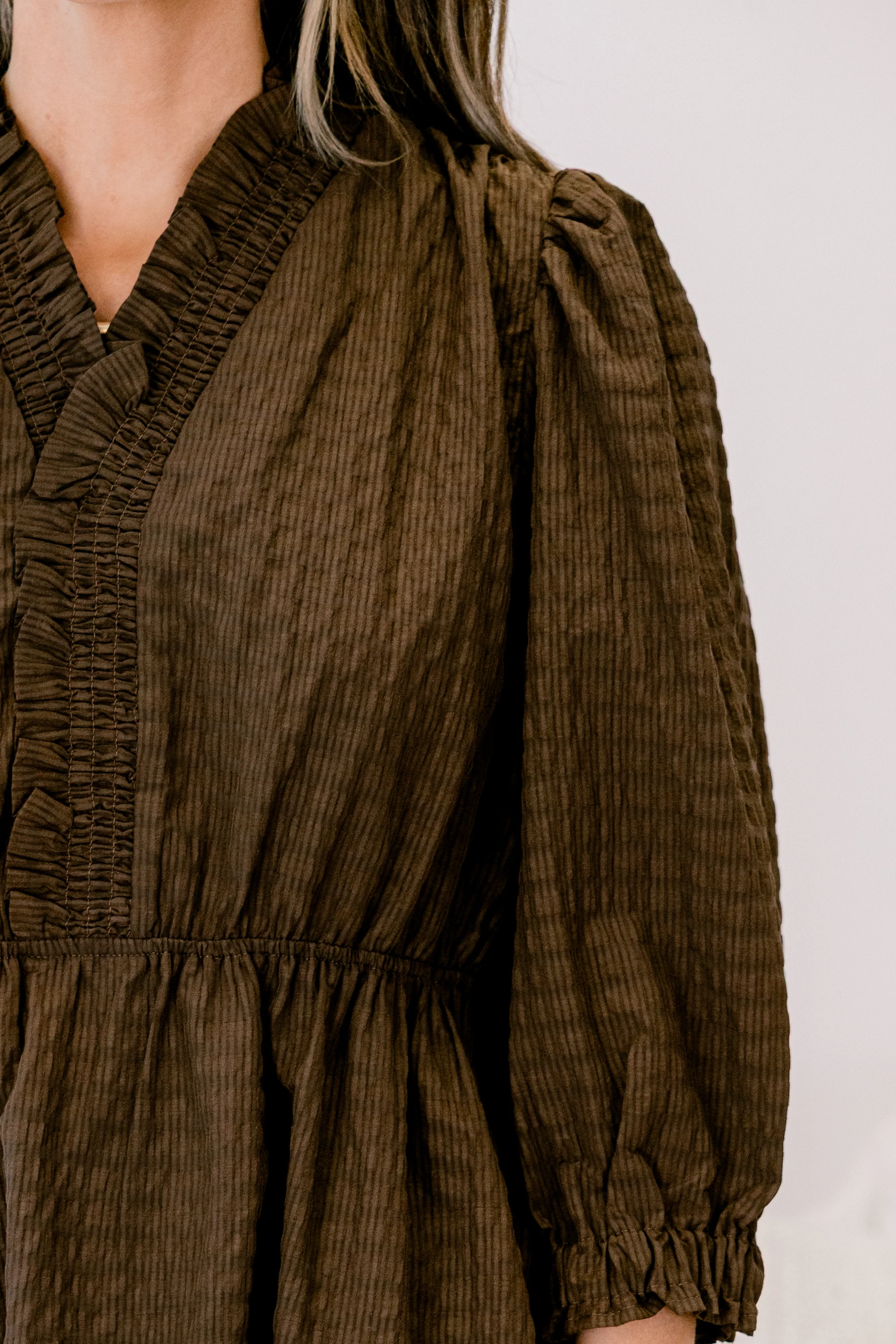 All I See Is You Dress, Brown - Giverhouse