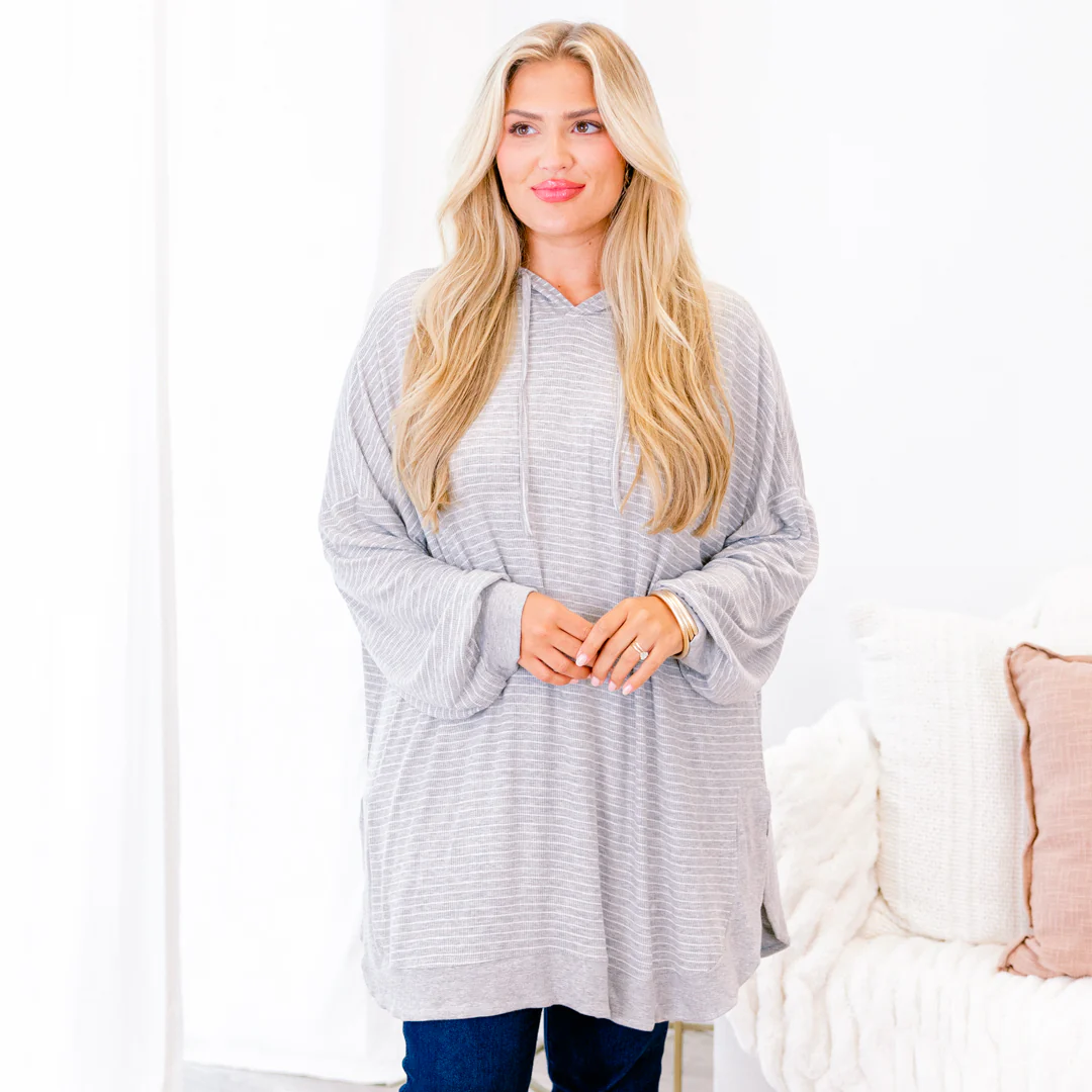 Don't Fall Tonight Hoodie, Gray - Giverhouse