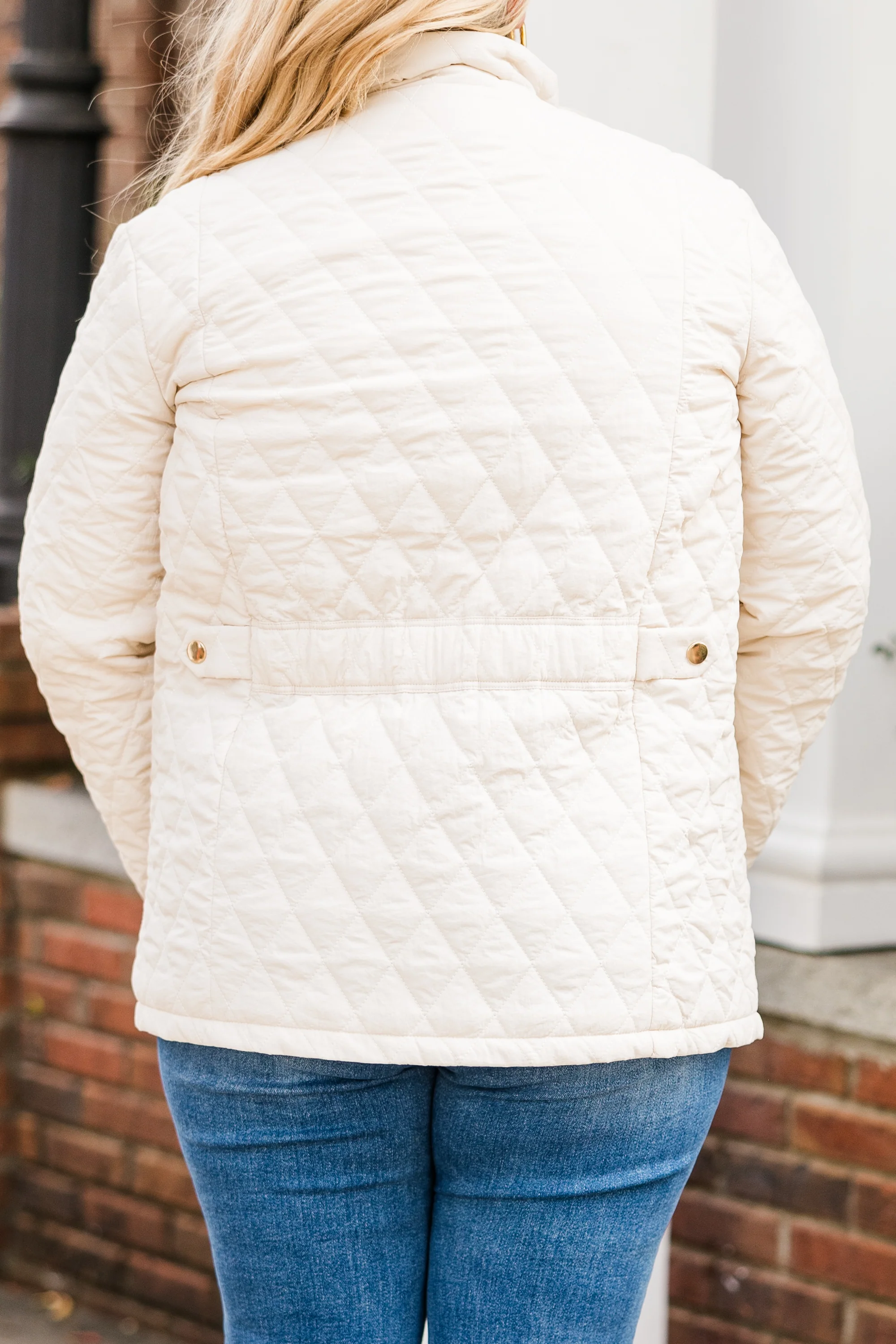 Majestic Motion Jacket, Cream - Giverhouse