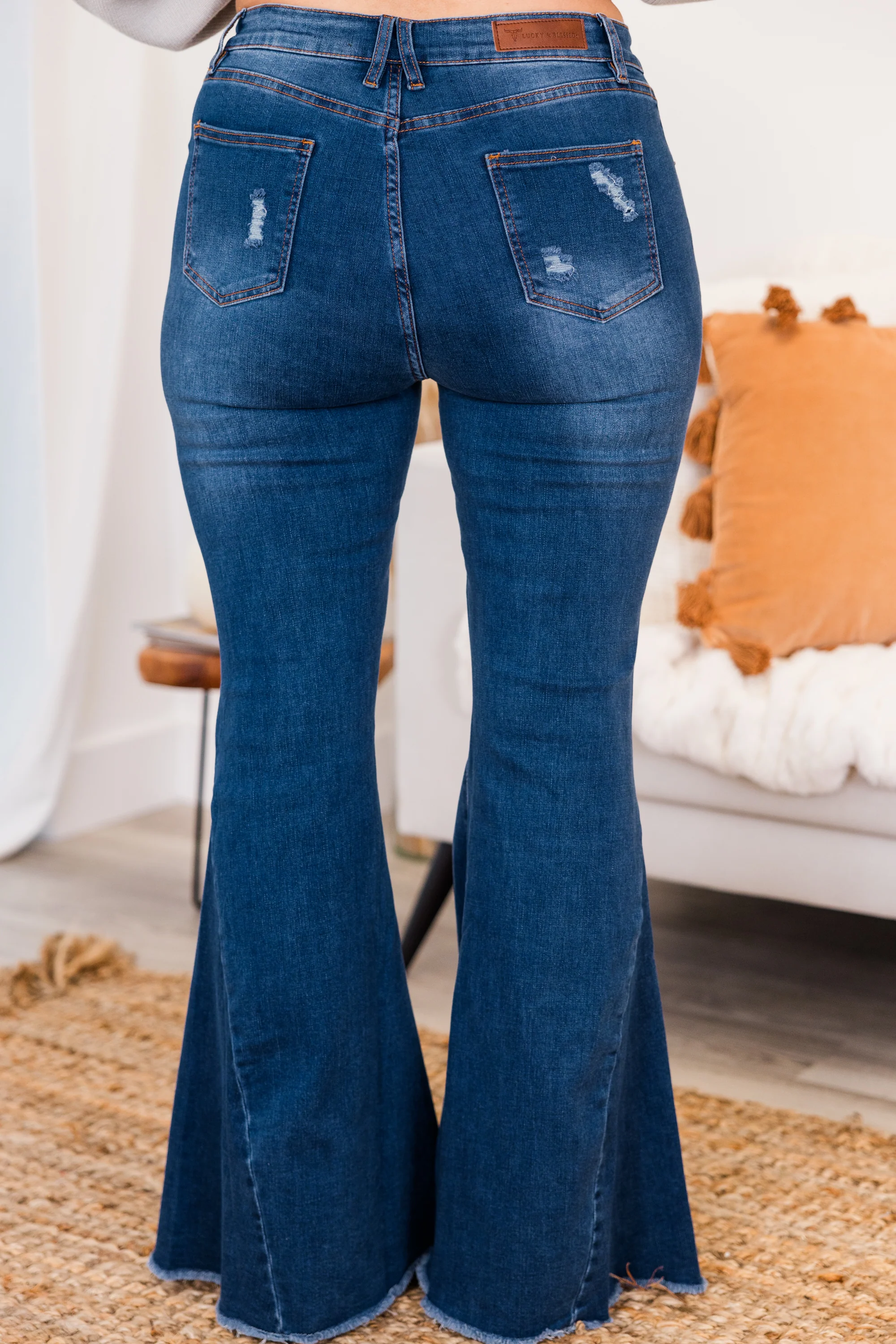 Bright Smile Jeans, Medium Wash - Giverhouse