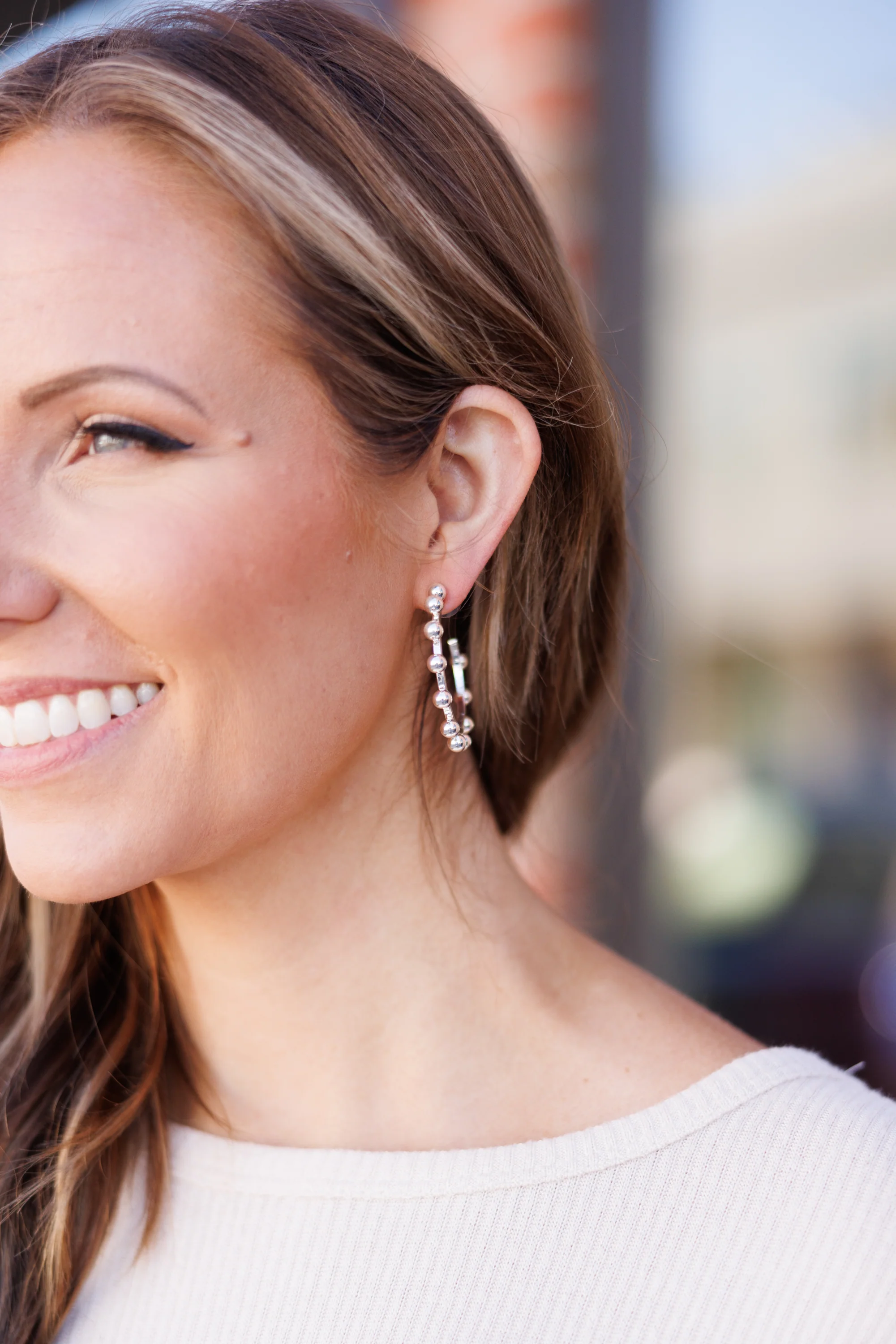 Silver Bells Earrings, Silver - Giverhouse