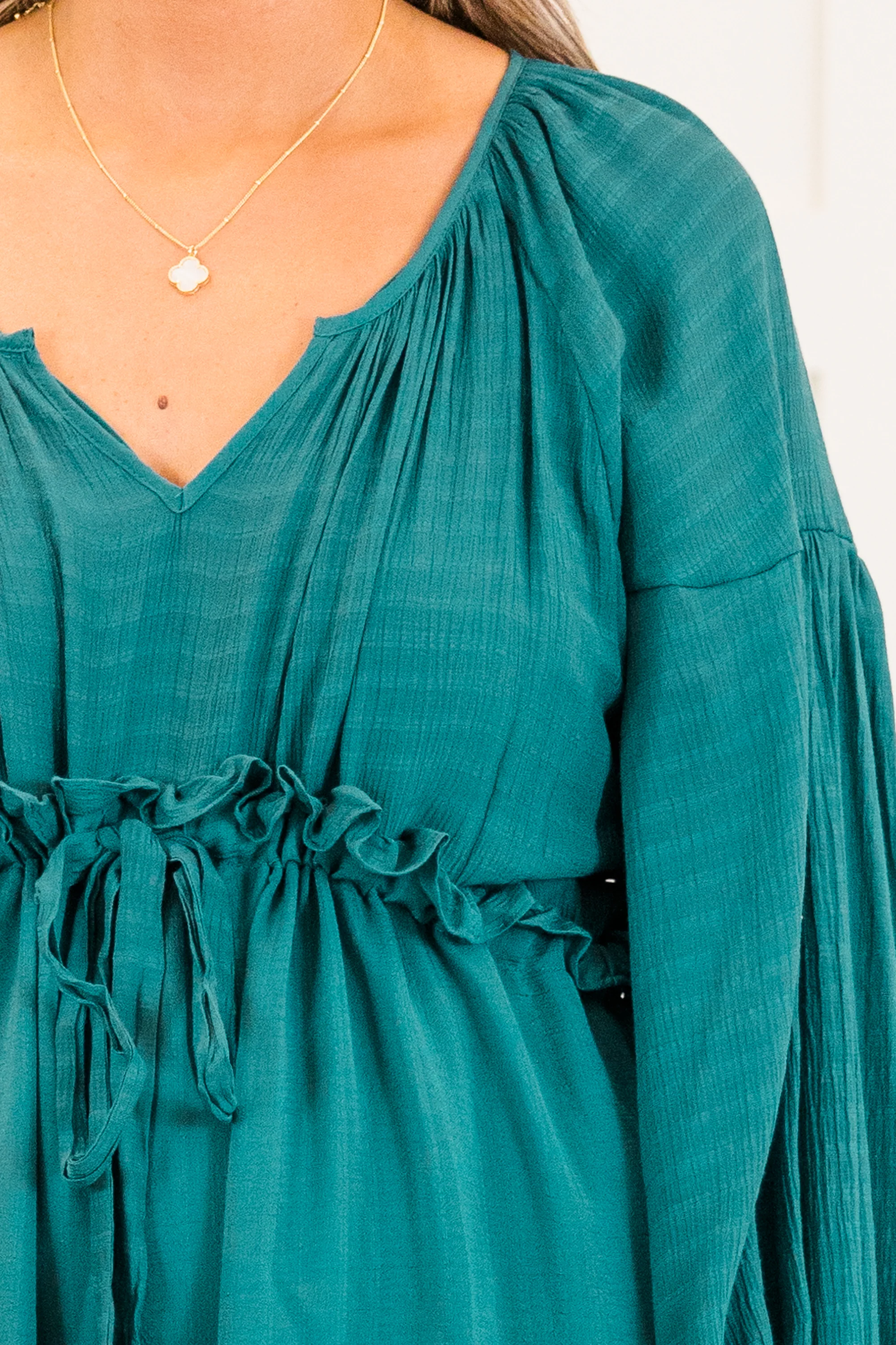 Tell Your Story Dress, Jade - Giverhouse