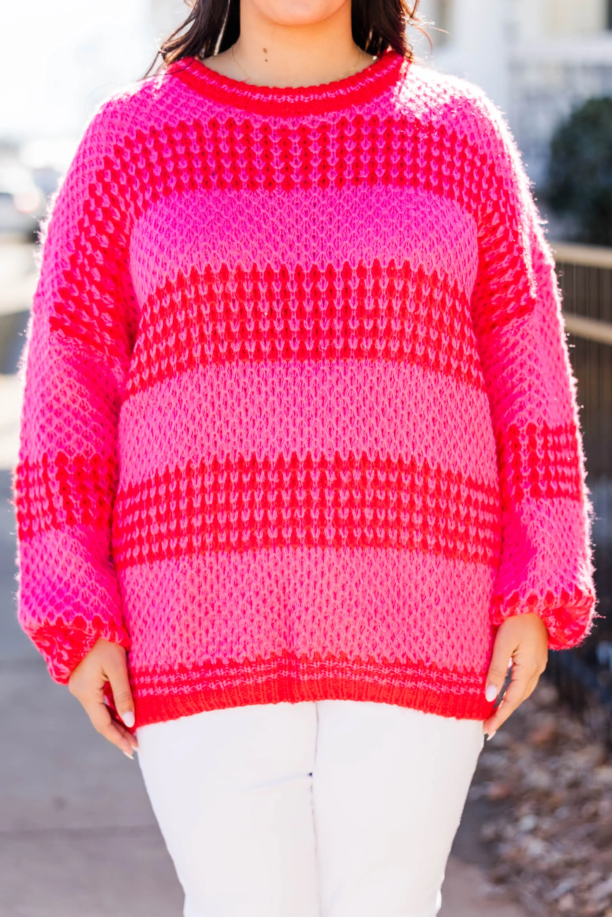 Beneath The Cherry Blossoms Sweater, Pink - Giverhouse