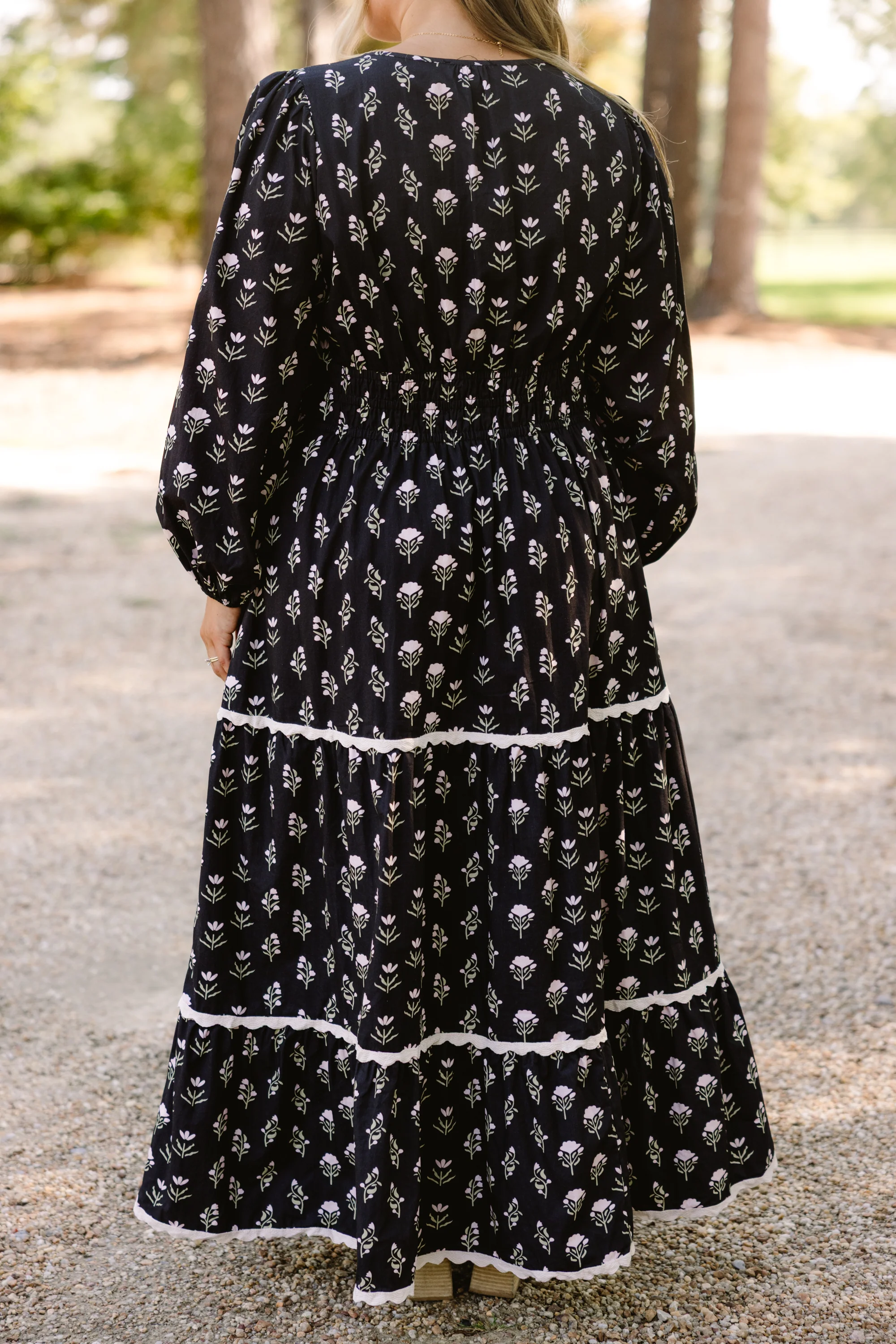 All The Right Details Dress, Black - Giverhouse