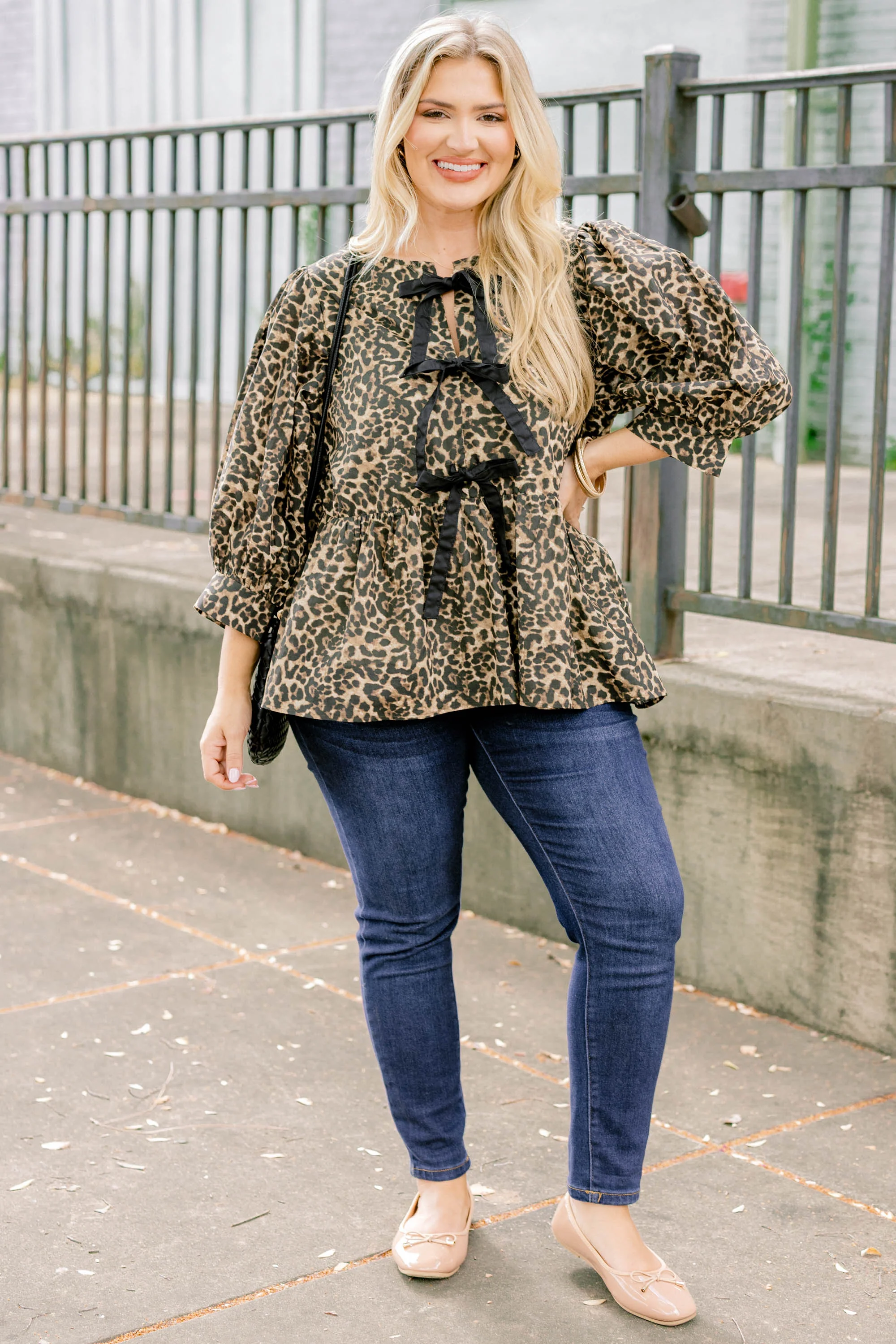 A Whole New Perspective Top, Leopard - Giverhouse