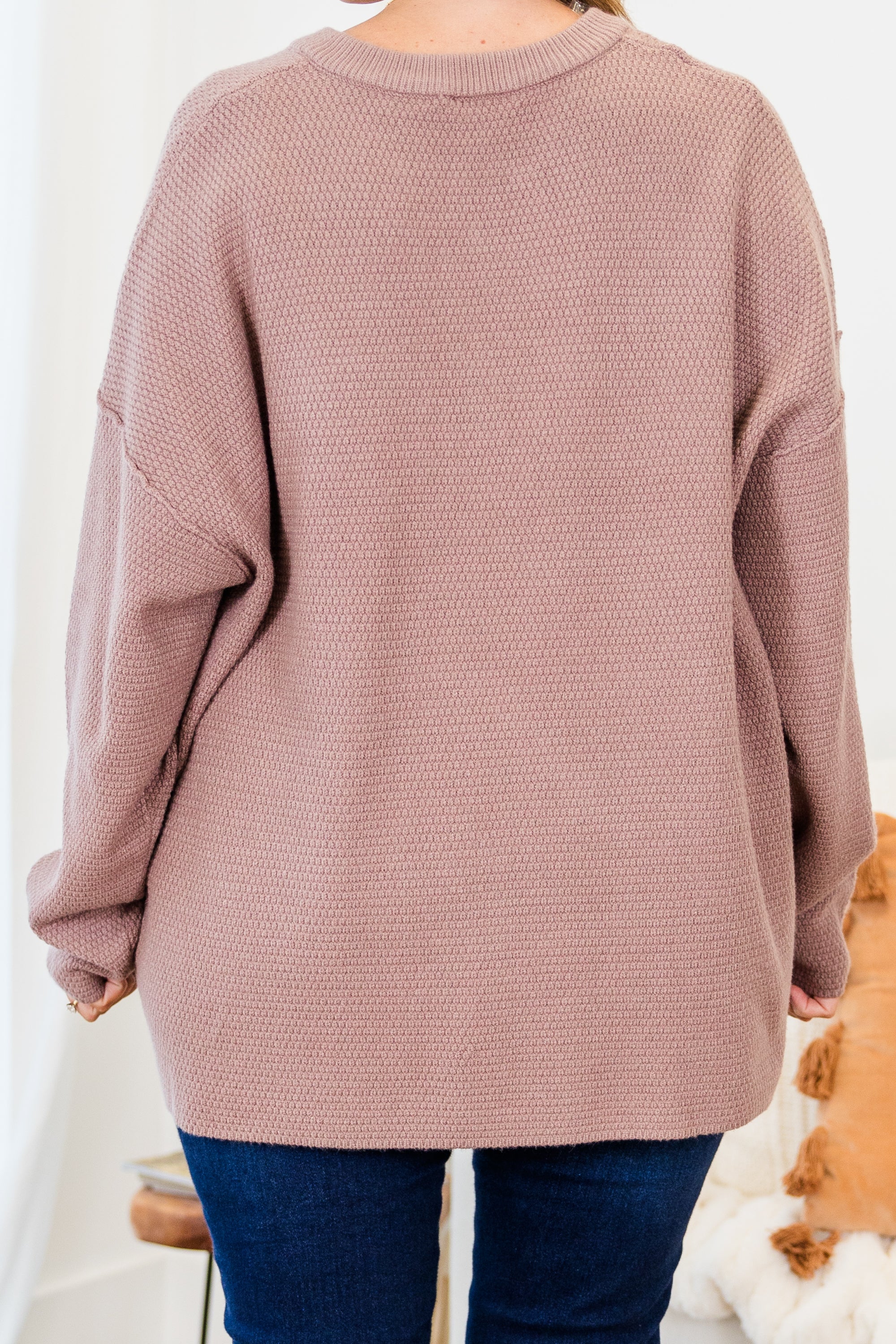 Please Take Me With You Sweater, Taupe - Giverhouse