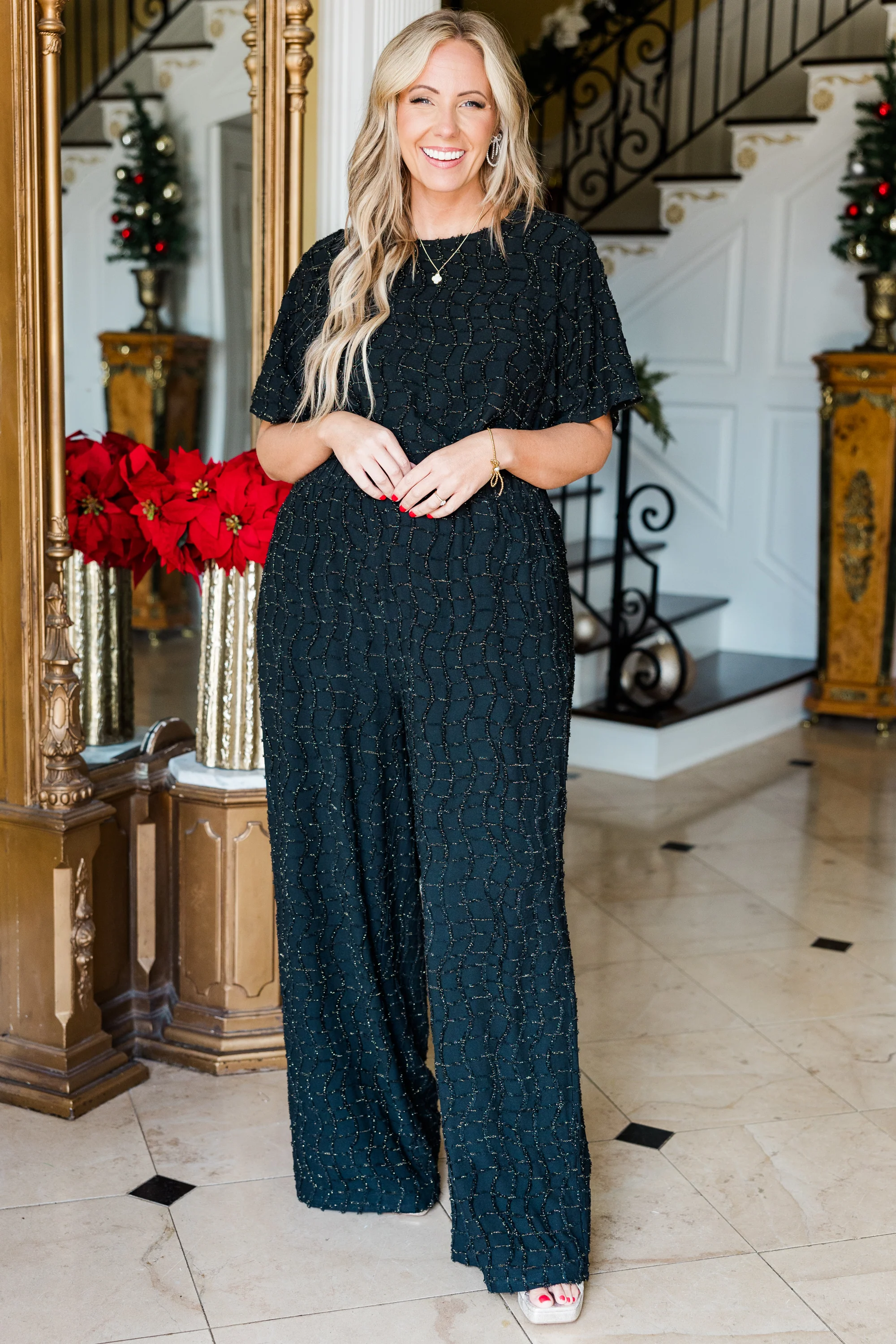 Starlit Spell Top, Black - Giverhouse