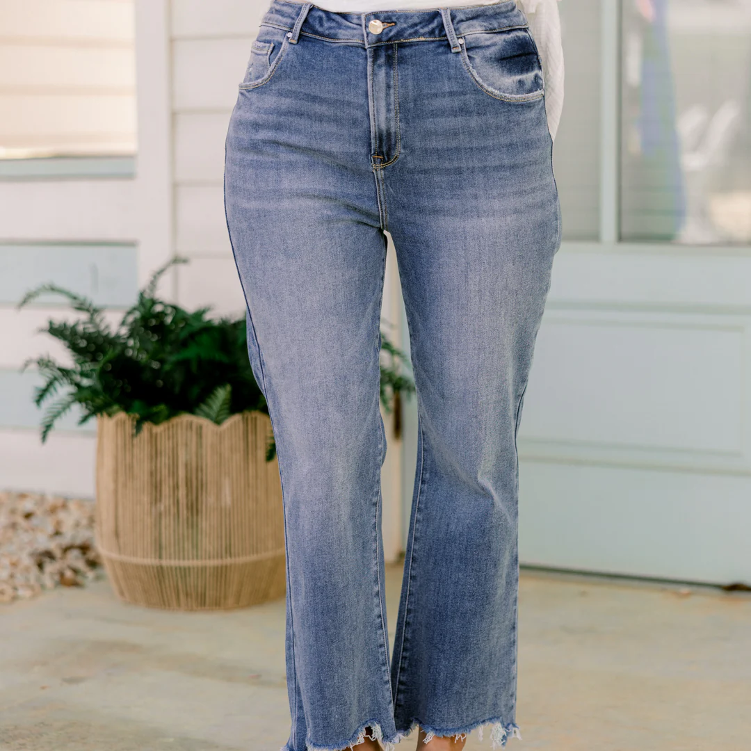 Just A Reminder Jeans, Medium Wash - Giverhouse