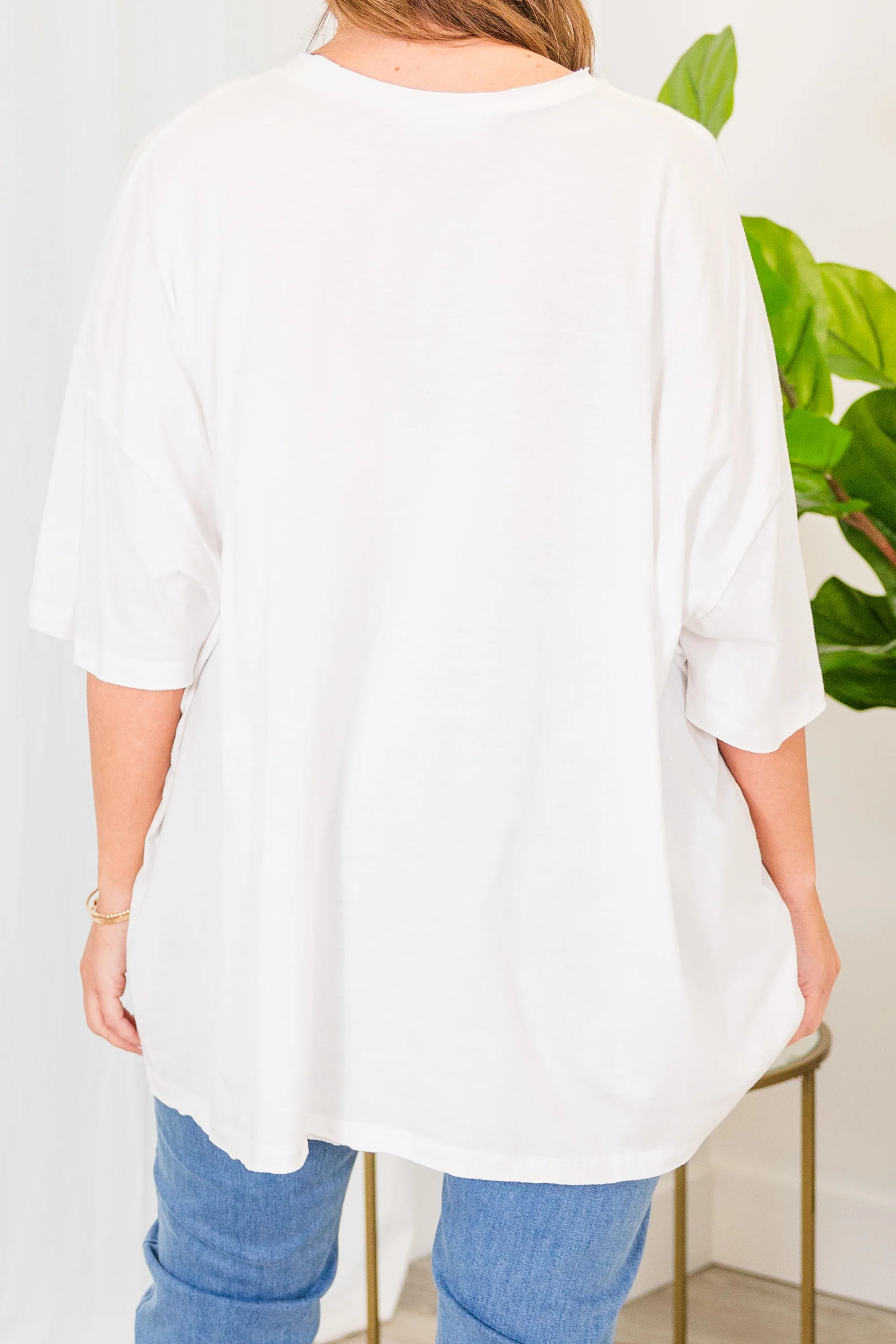 It Comes Naturally Top, Ivory - Giverhouse