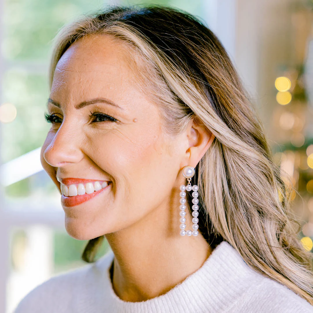 Clicked One Night Earrings, Pearl - Giverhouse