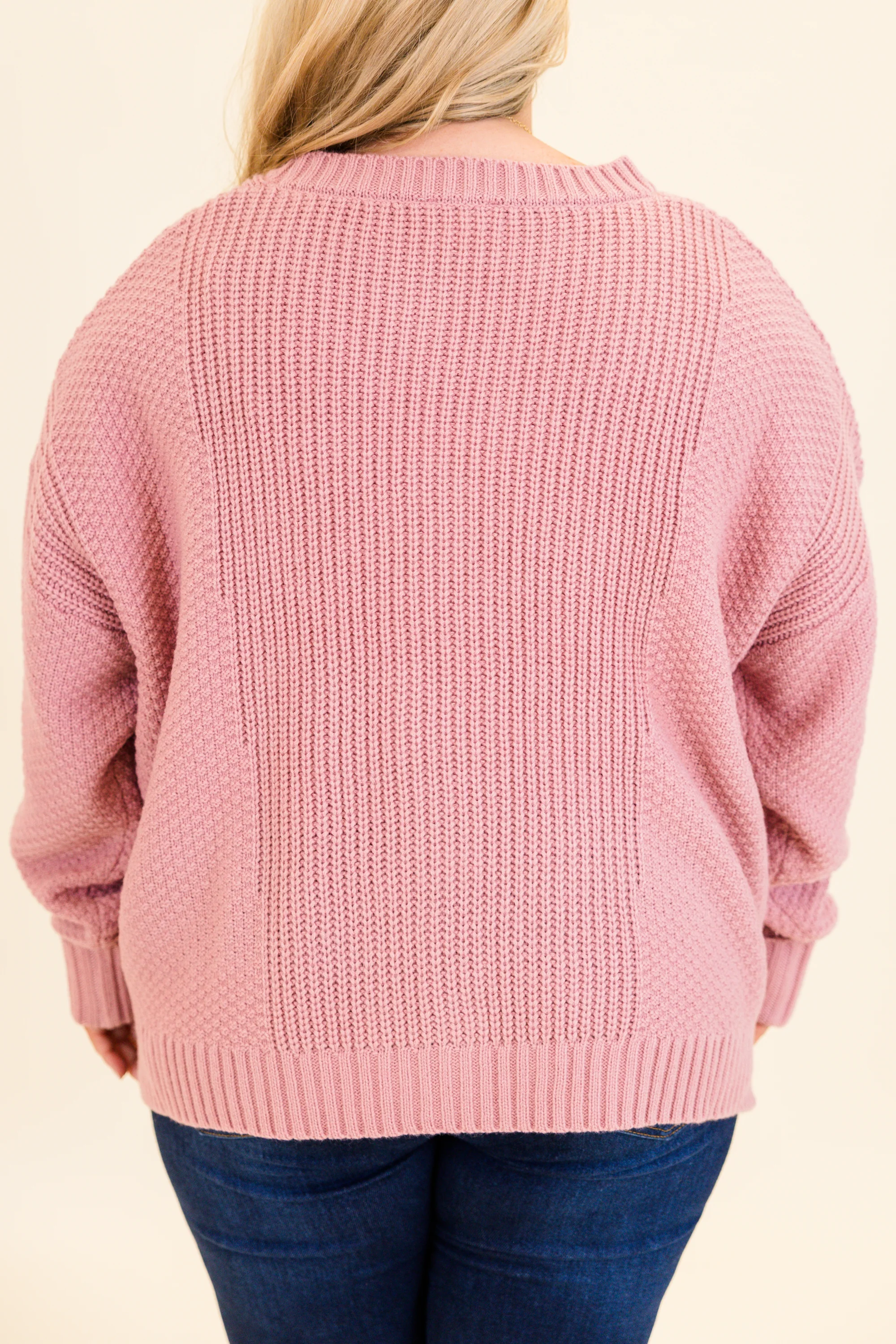 Crisp Evenings Cardigan, Mauve - Giverhouse