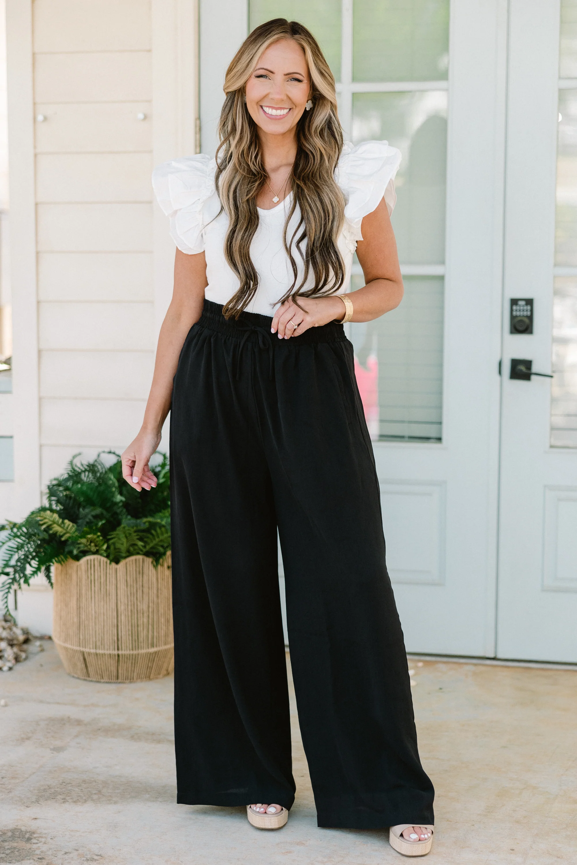 Can't Sit Still Pants, Black - Giverhouse