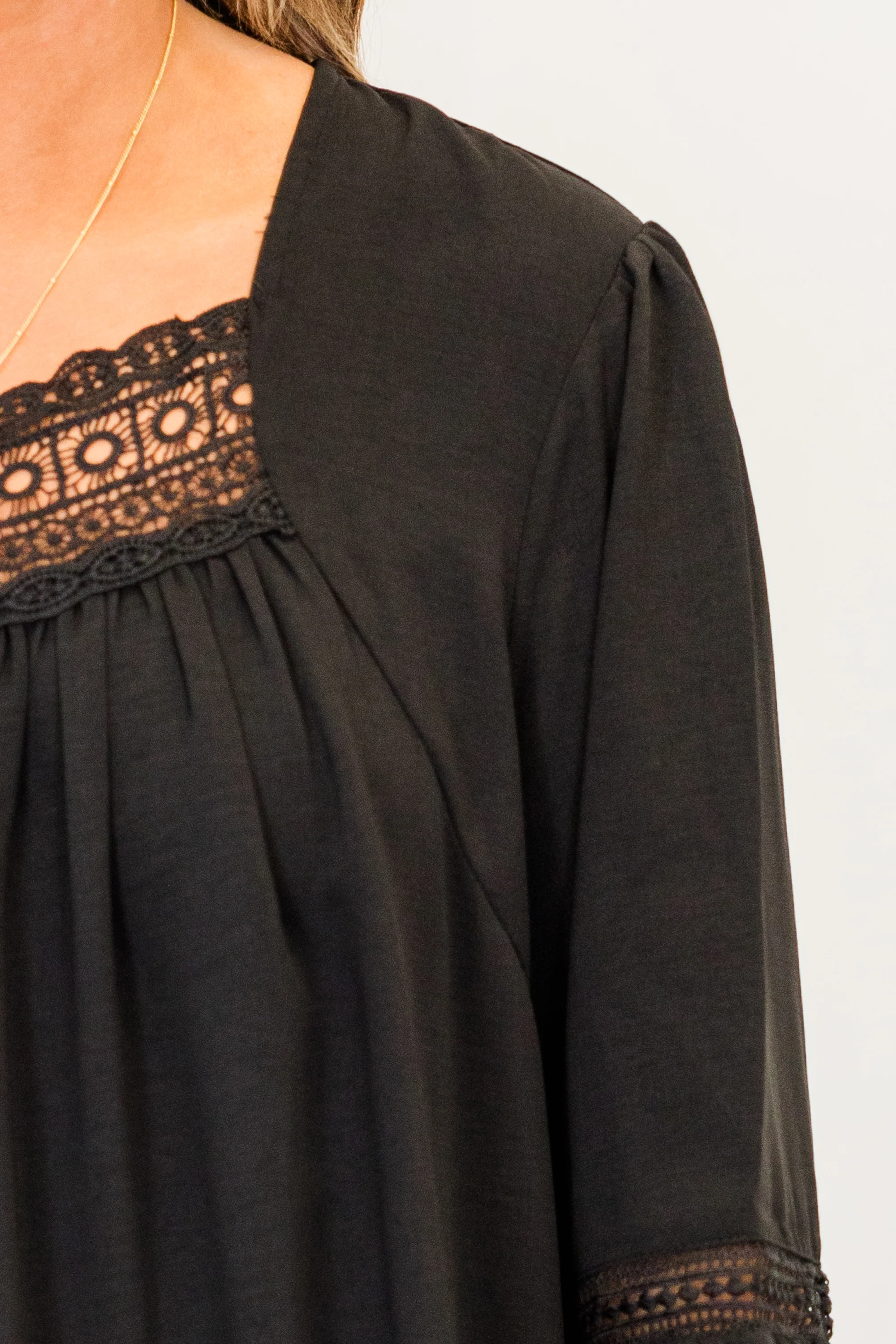 Words Of Affirmation Top, Black - Giverhouse