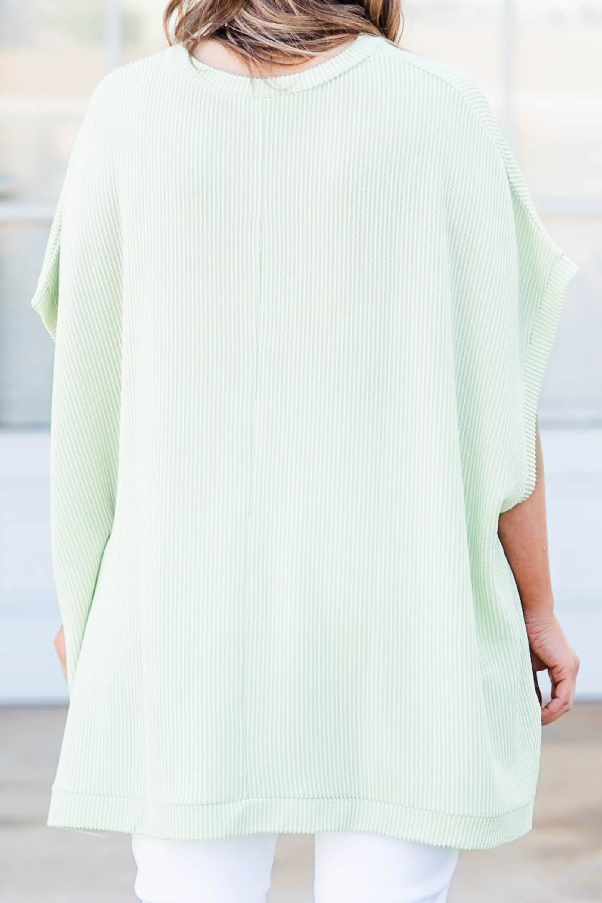 All About Knits Top, Sage - Giverhouse