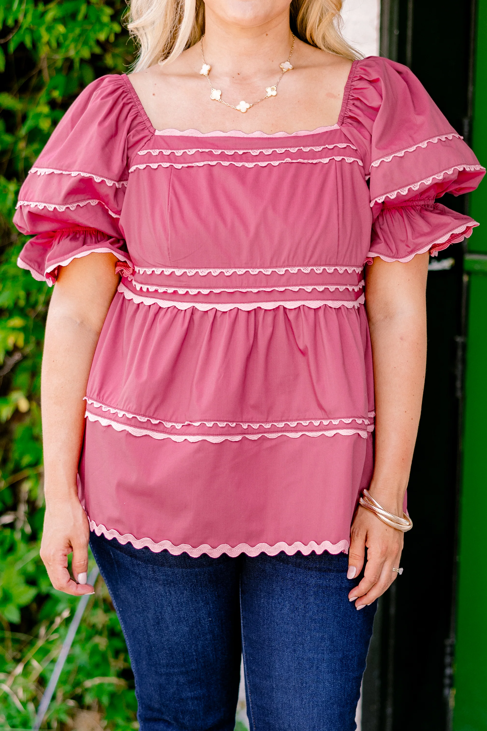 Stellar Beauty Top, Pink - Giverhouse