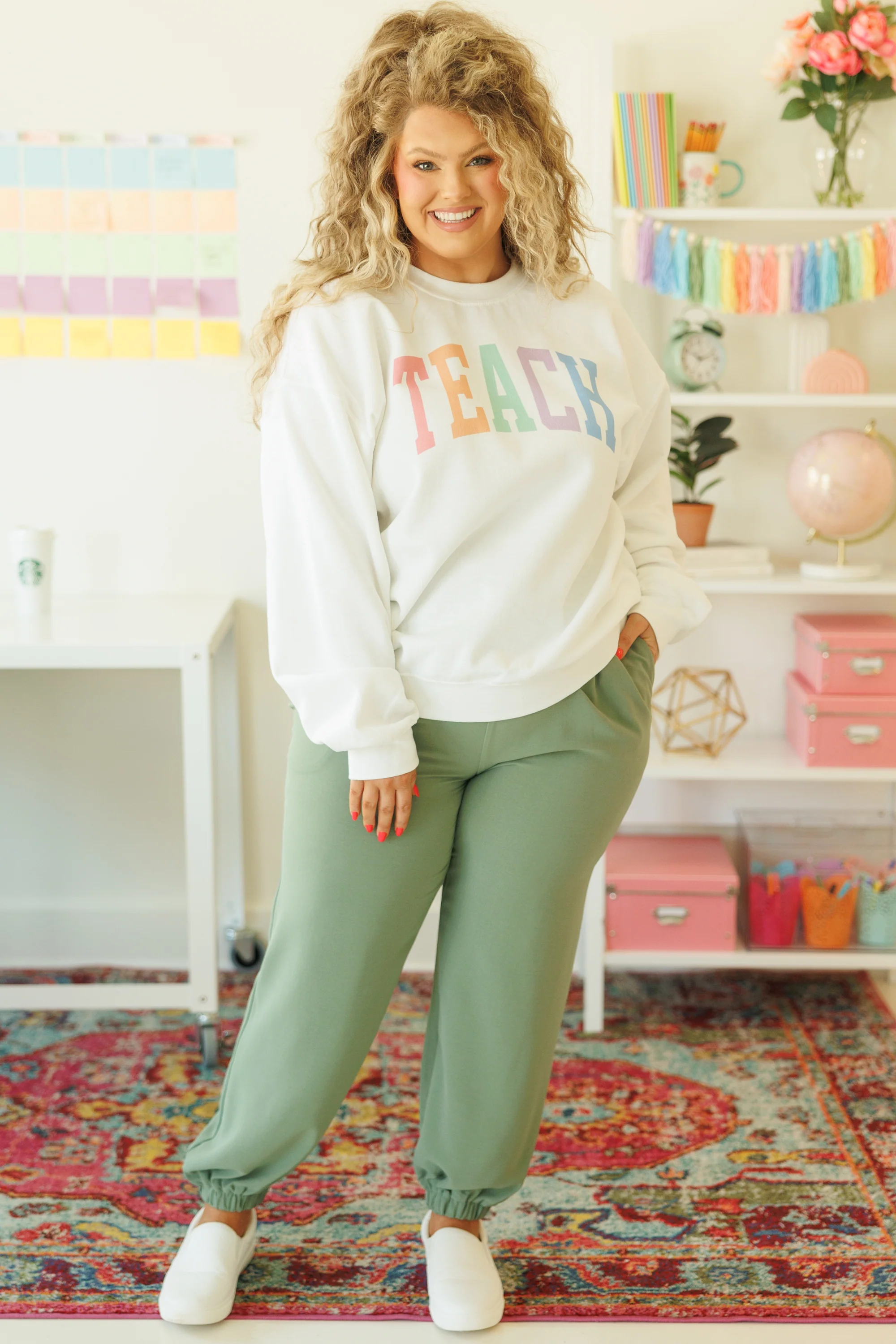 Here's To You Pants, Olive - Giverhouse