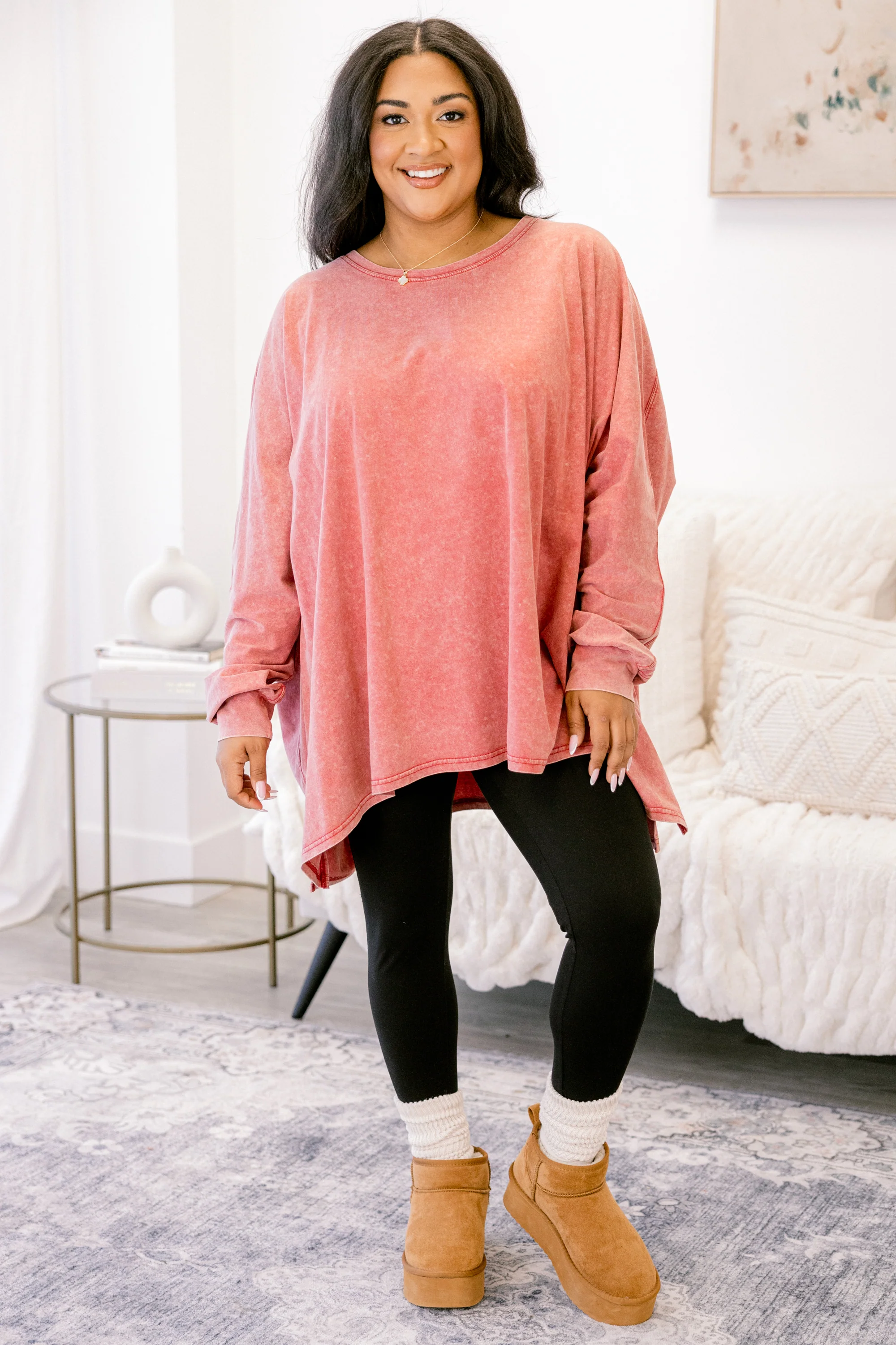 All So Nice Tunic, Red - Giverhouse