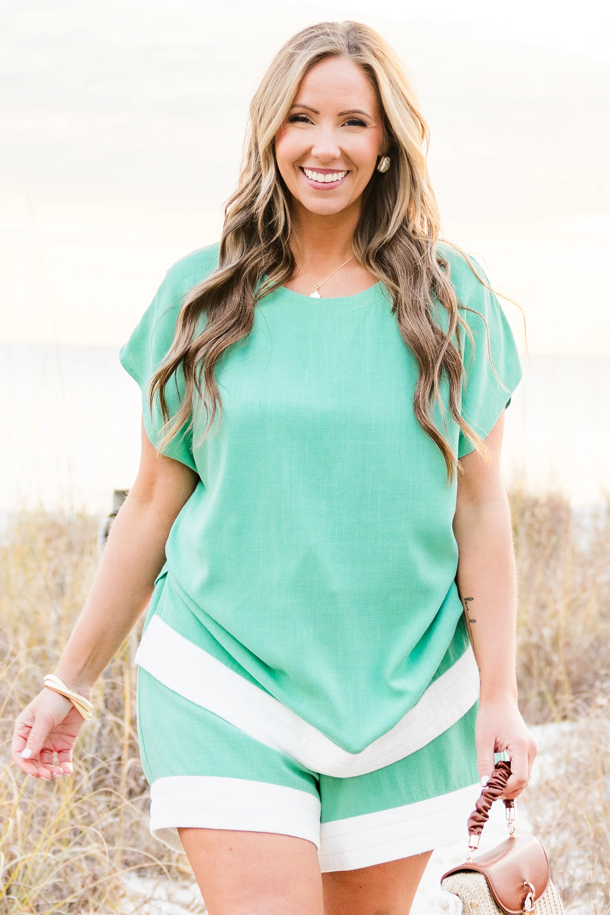 Limitless Time Top, Aqua - Giverhouse