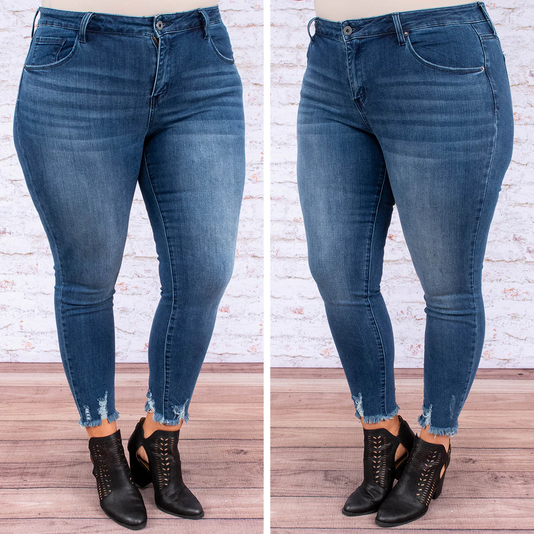 Best Of Luck Jeans, Dark Wash - Giverhouse