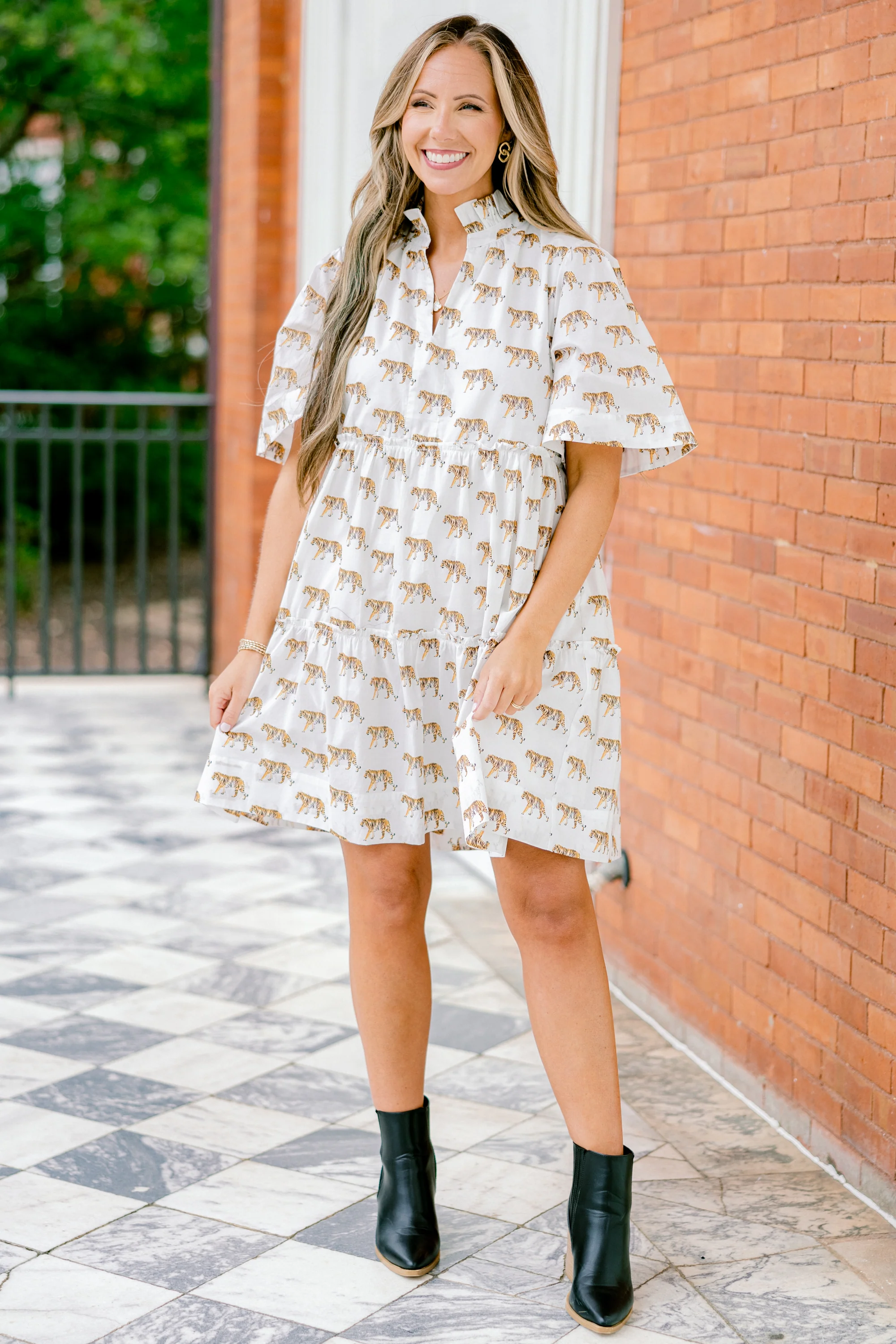 The Edge Dress, Tiger - Giverhouse