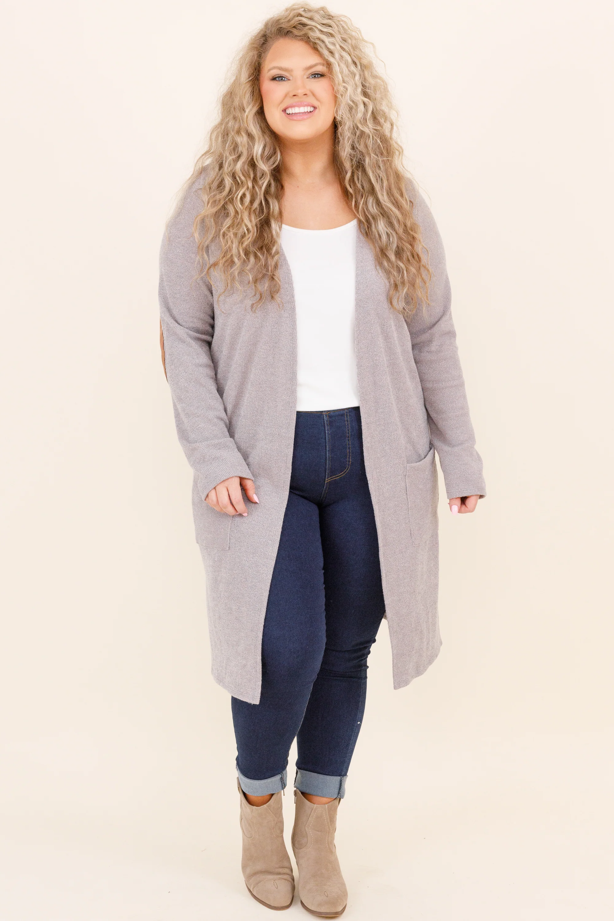 Cuddle Weather Cardigan, Grey - Giverhouse