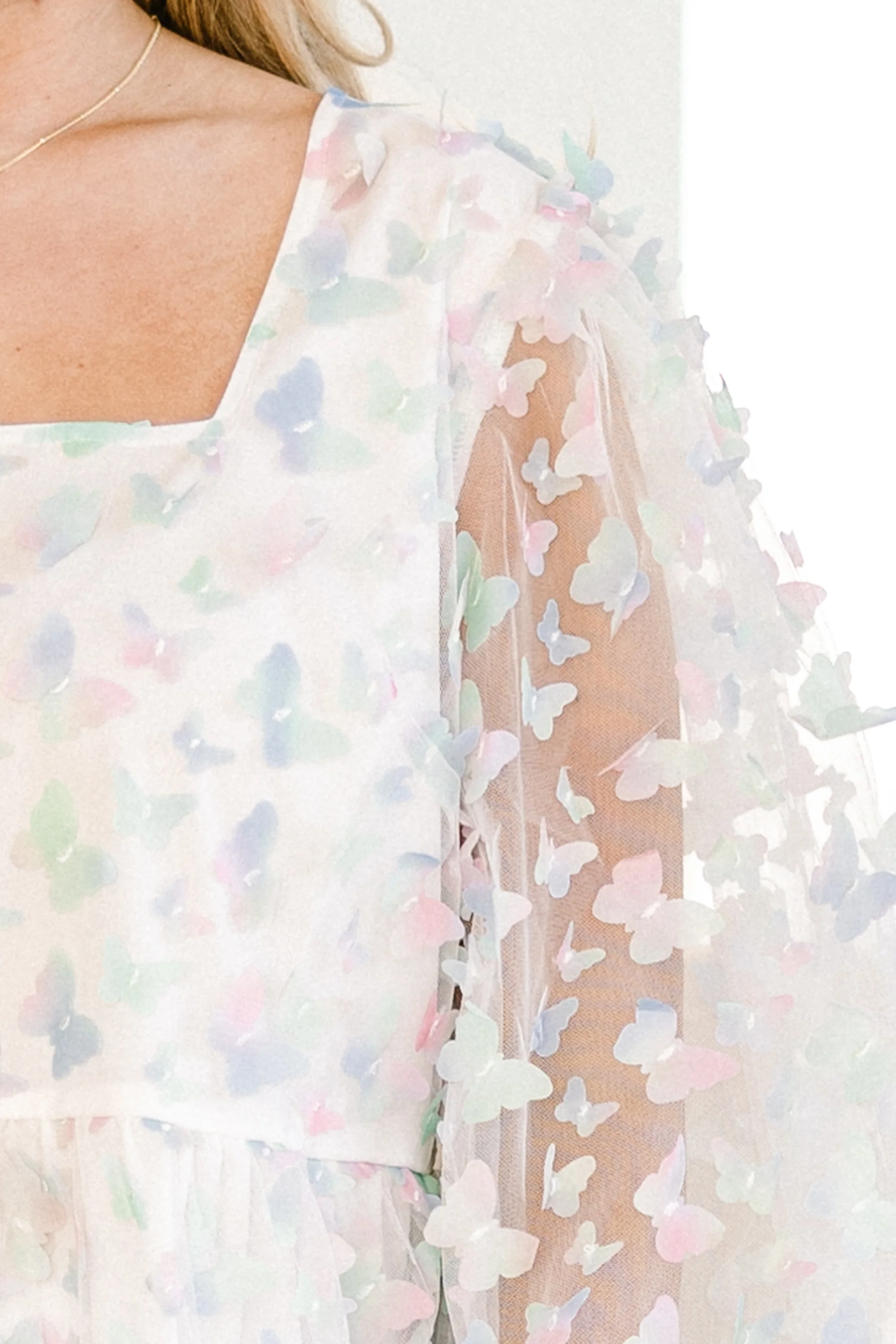 Ribbons In The Sky Top, Sage Mix - Giverhouse