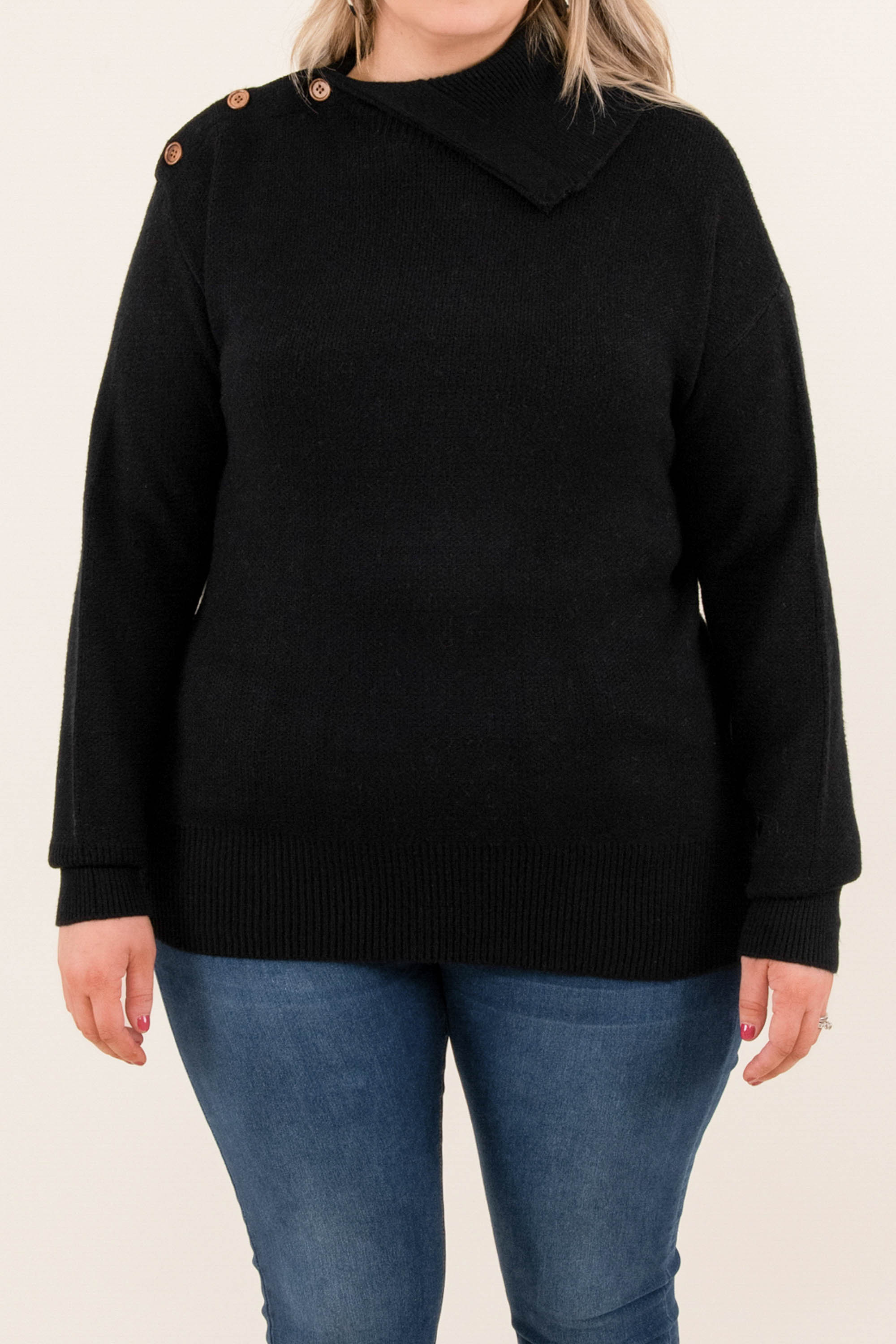 Gonna Love You Sweater, Black - Giverhouse