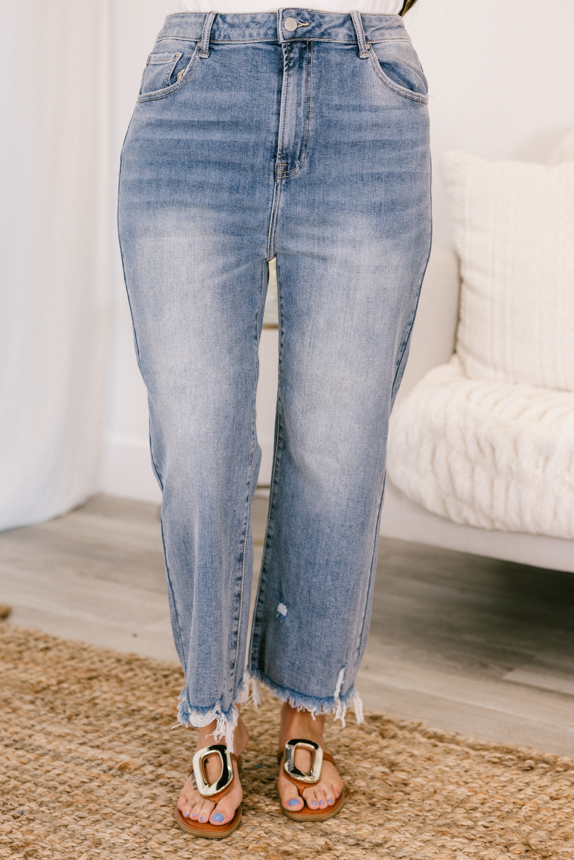 Where We Go Jeans, Light Wash - Giverhouse