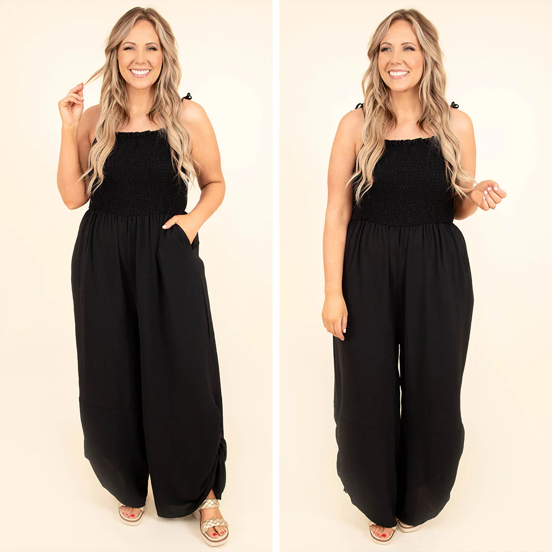 Another Lifetime Jumpsuit, Black - Giverhouse