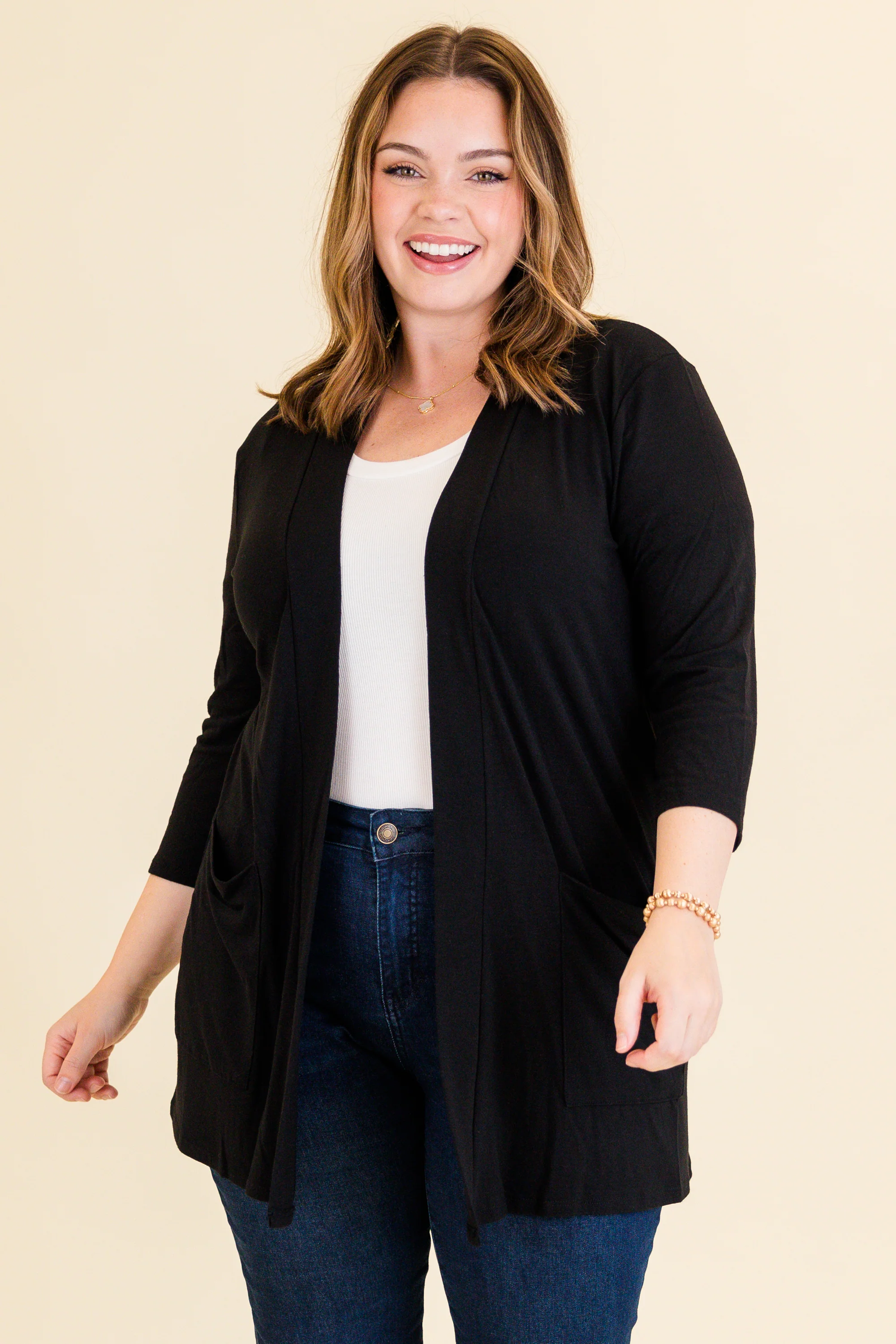 This Weather Cardigan, Black - Giverhouse