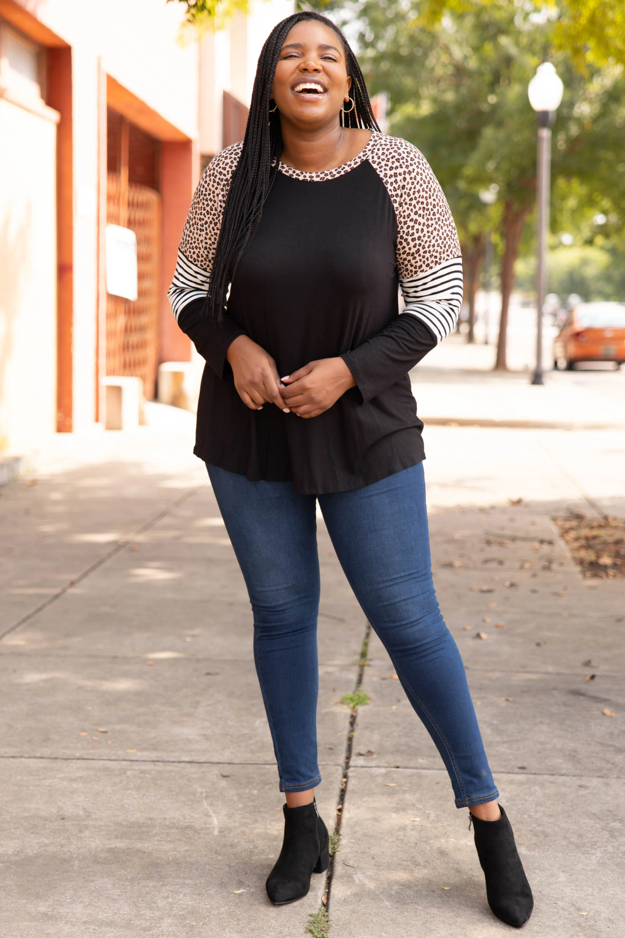 Never Stop Trying Top, Black - Giverhouse