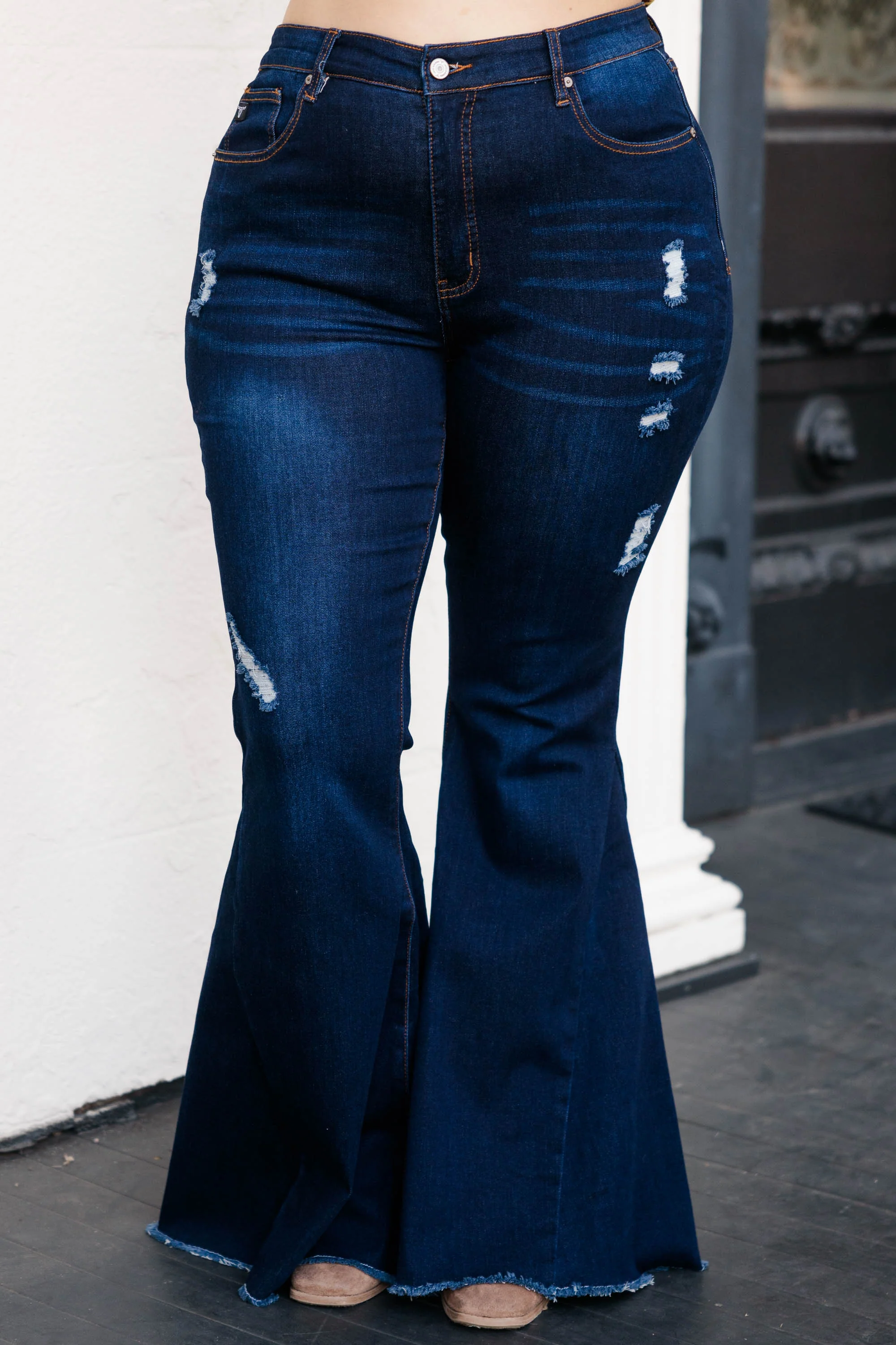 Bright Smile Jeans, Dark Wash - Giverhouse